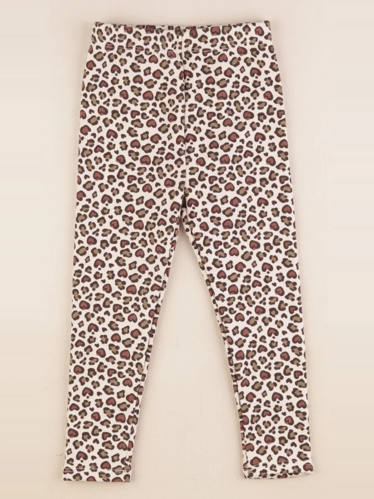 Vertbaudet - legging doublé beige, marron - 4 ans