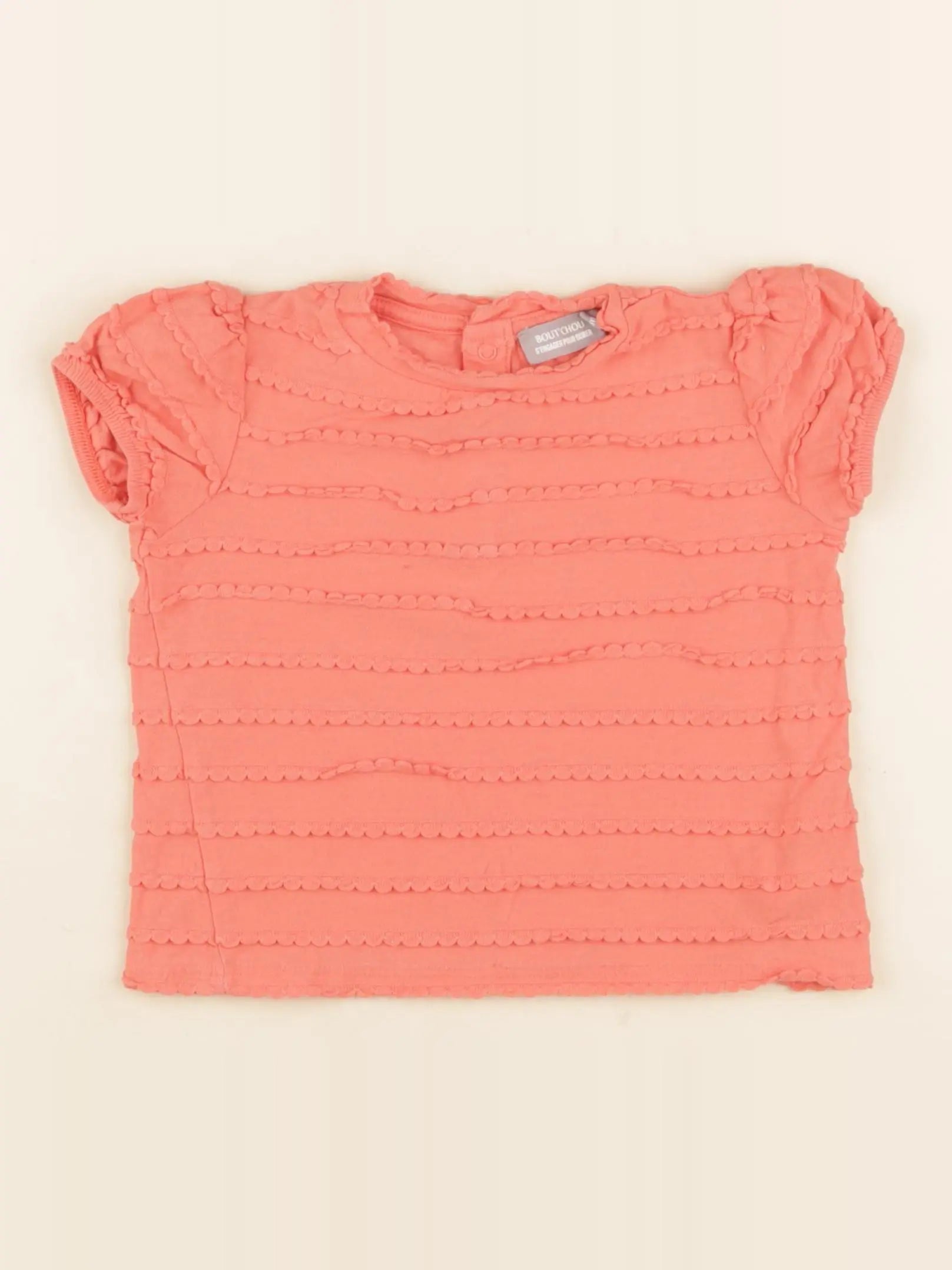 Boutchou - tee-shirt orange - 18 mois