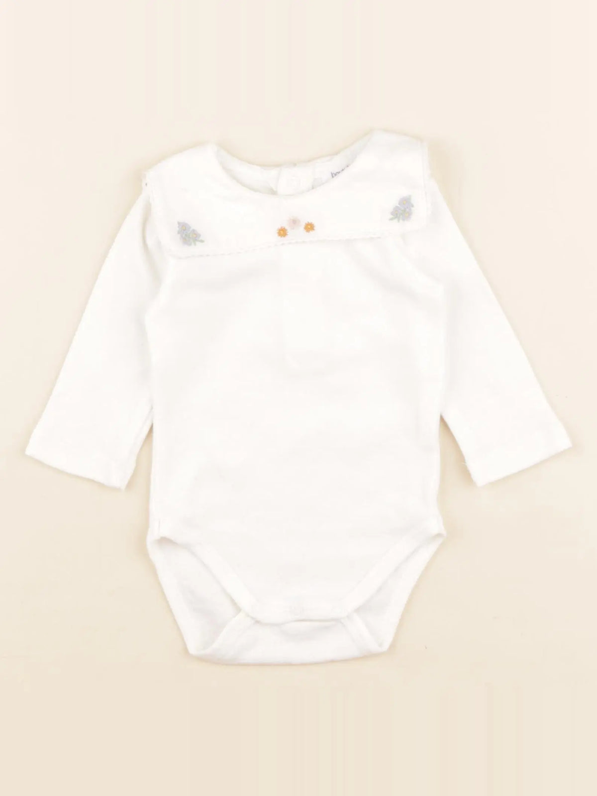 Boutchou - body blanc - 3 mois