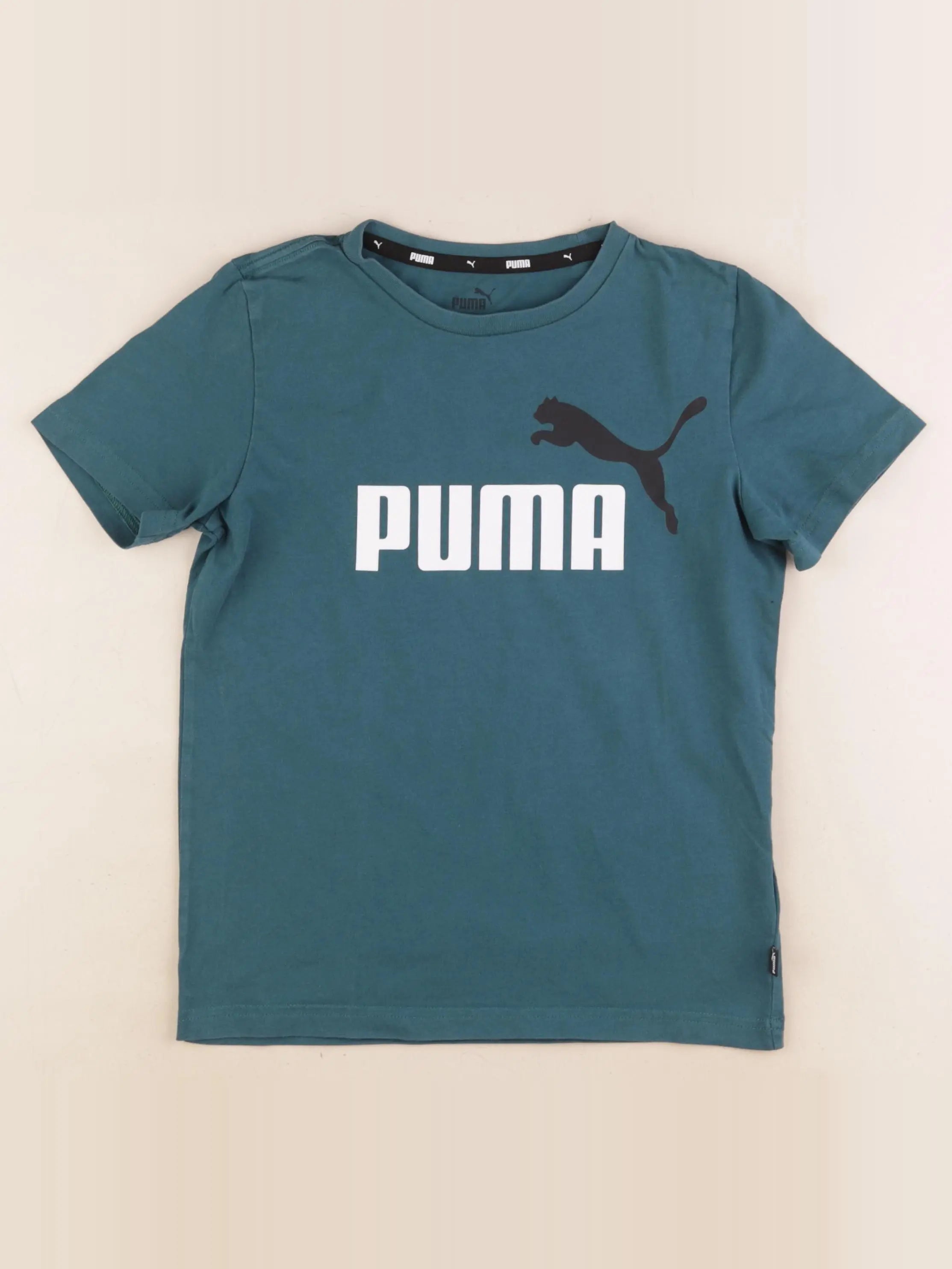 Puma - tee-shirt vert - 9/10 ans
