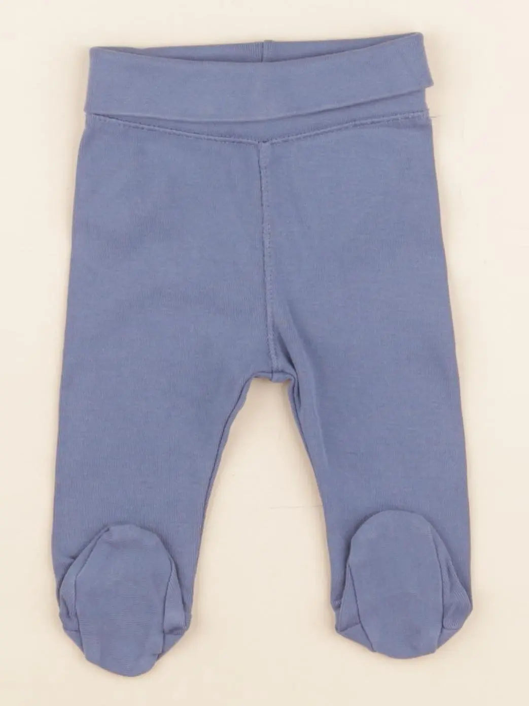 H&M - legging bleu - 0/1 mois