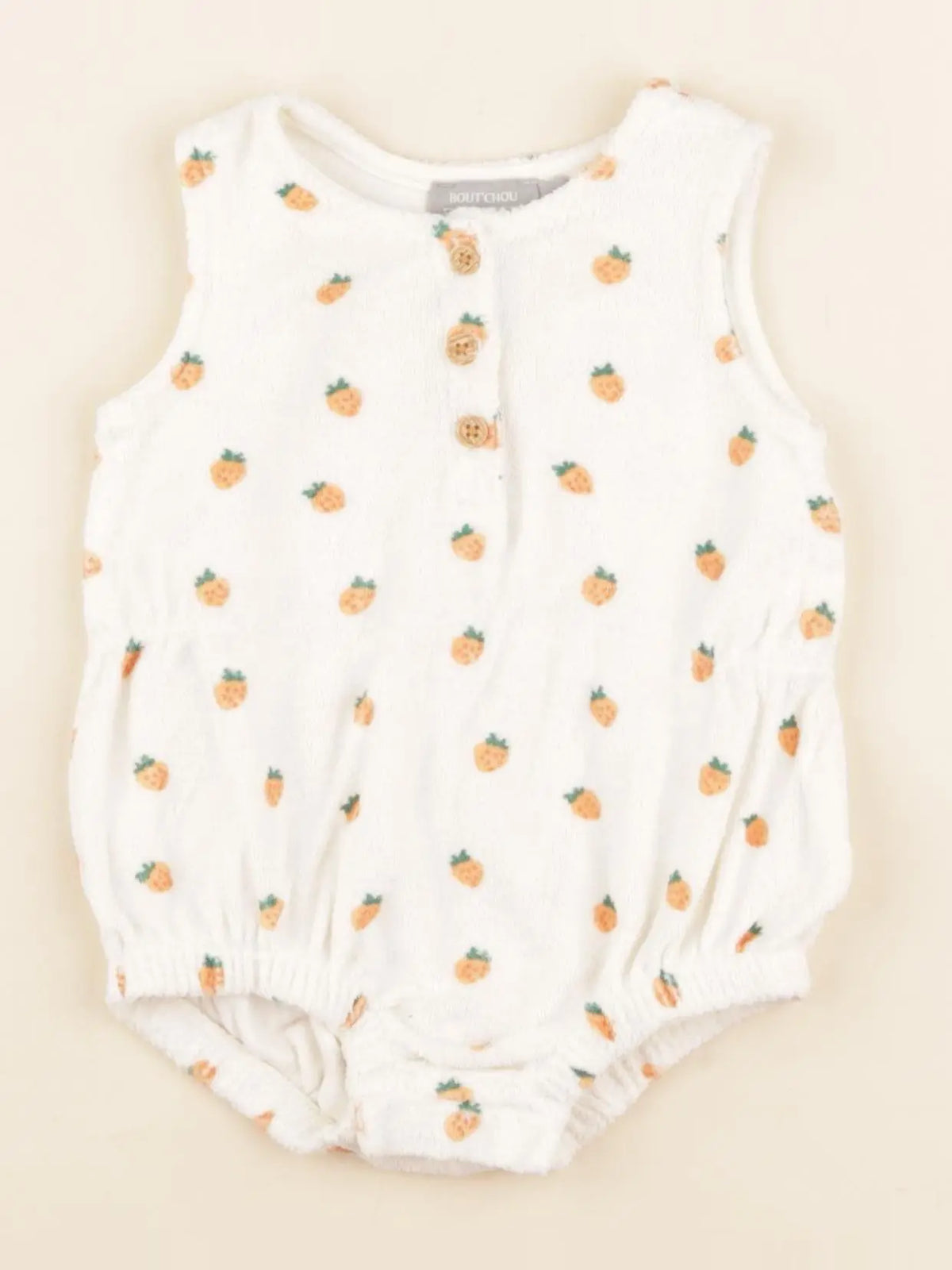 Boutchou - combinaison beige - 6 mois