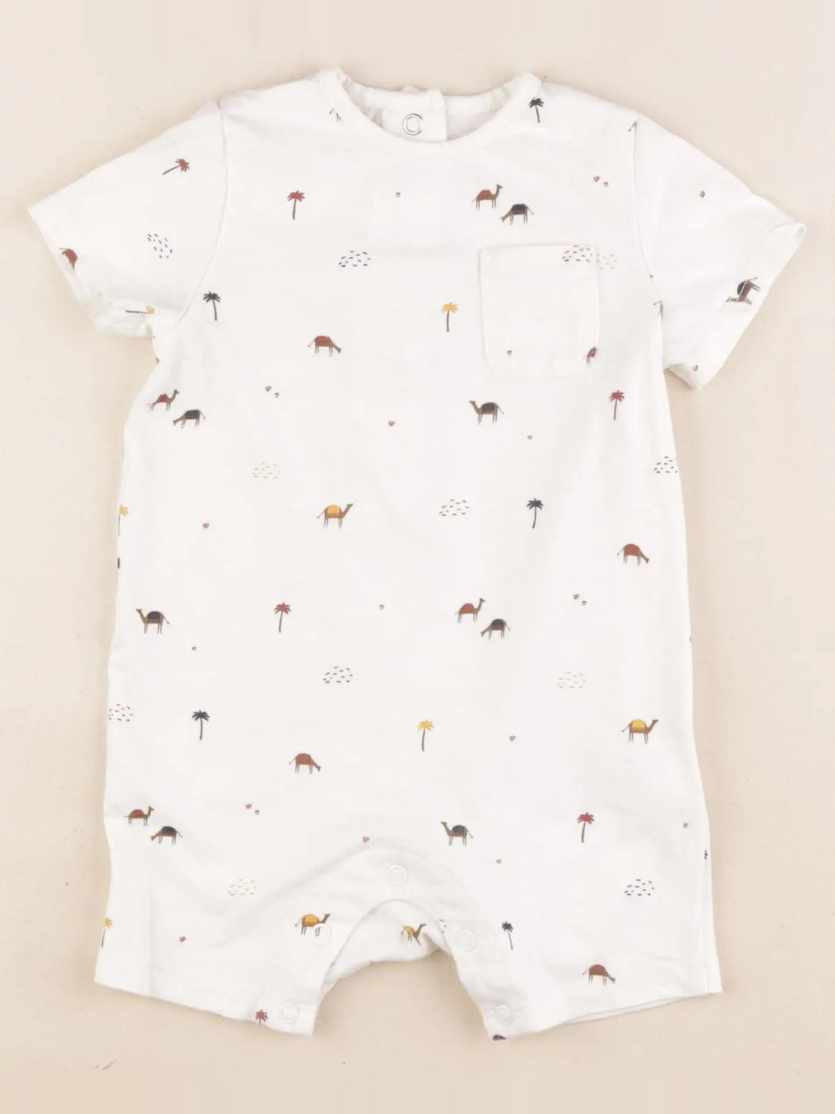 La Redoute - pyjama coton blanc - 9 mois