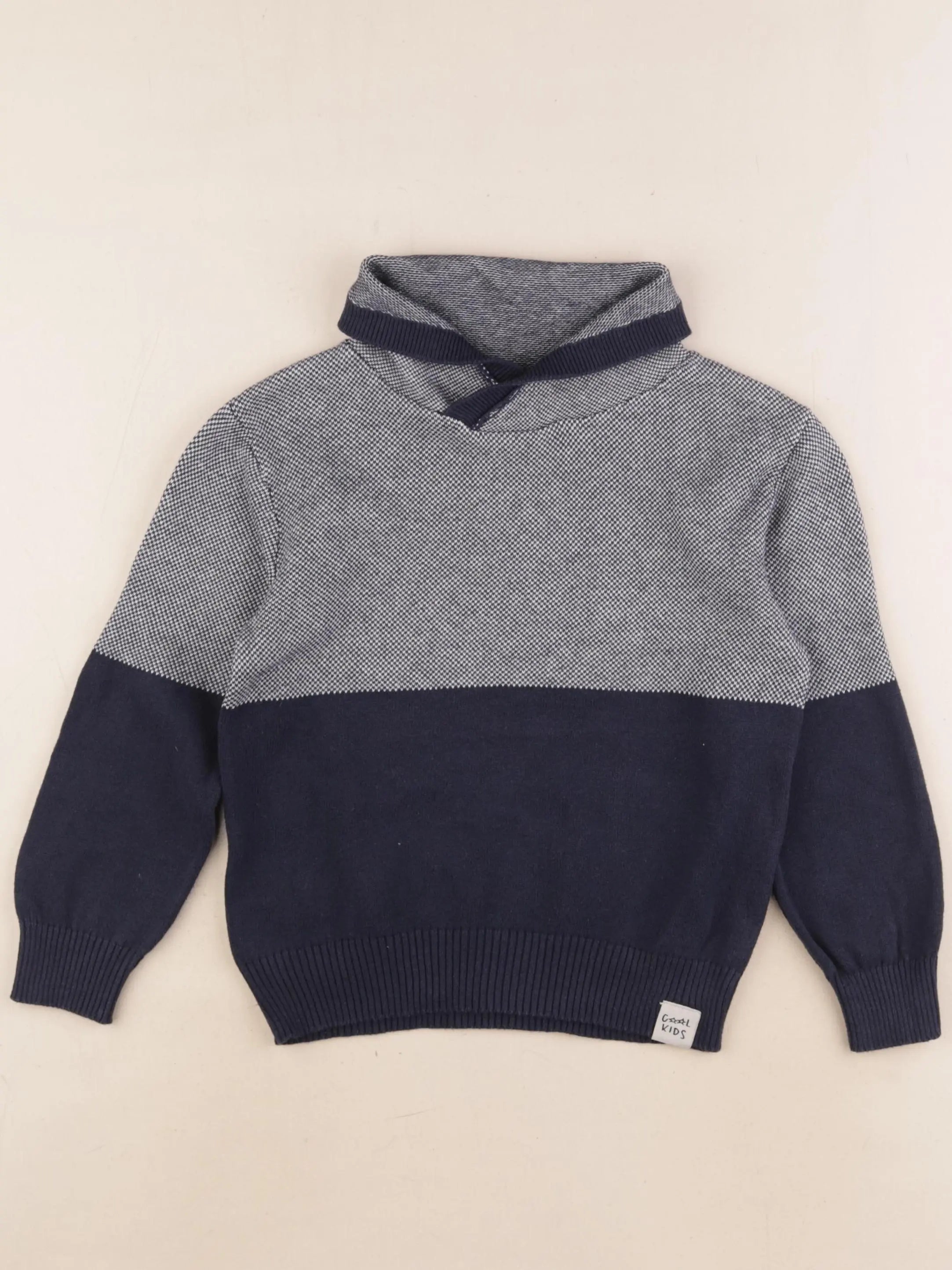 Vertbaudet - pull bleu - 6 ans