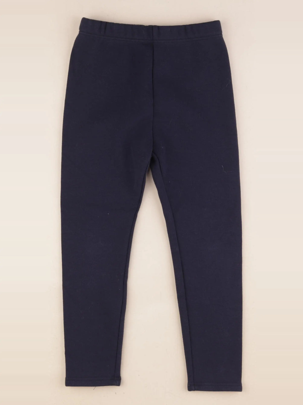 Vertbaudet - legging doublé bleu - 6 ans