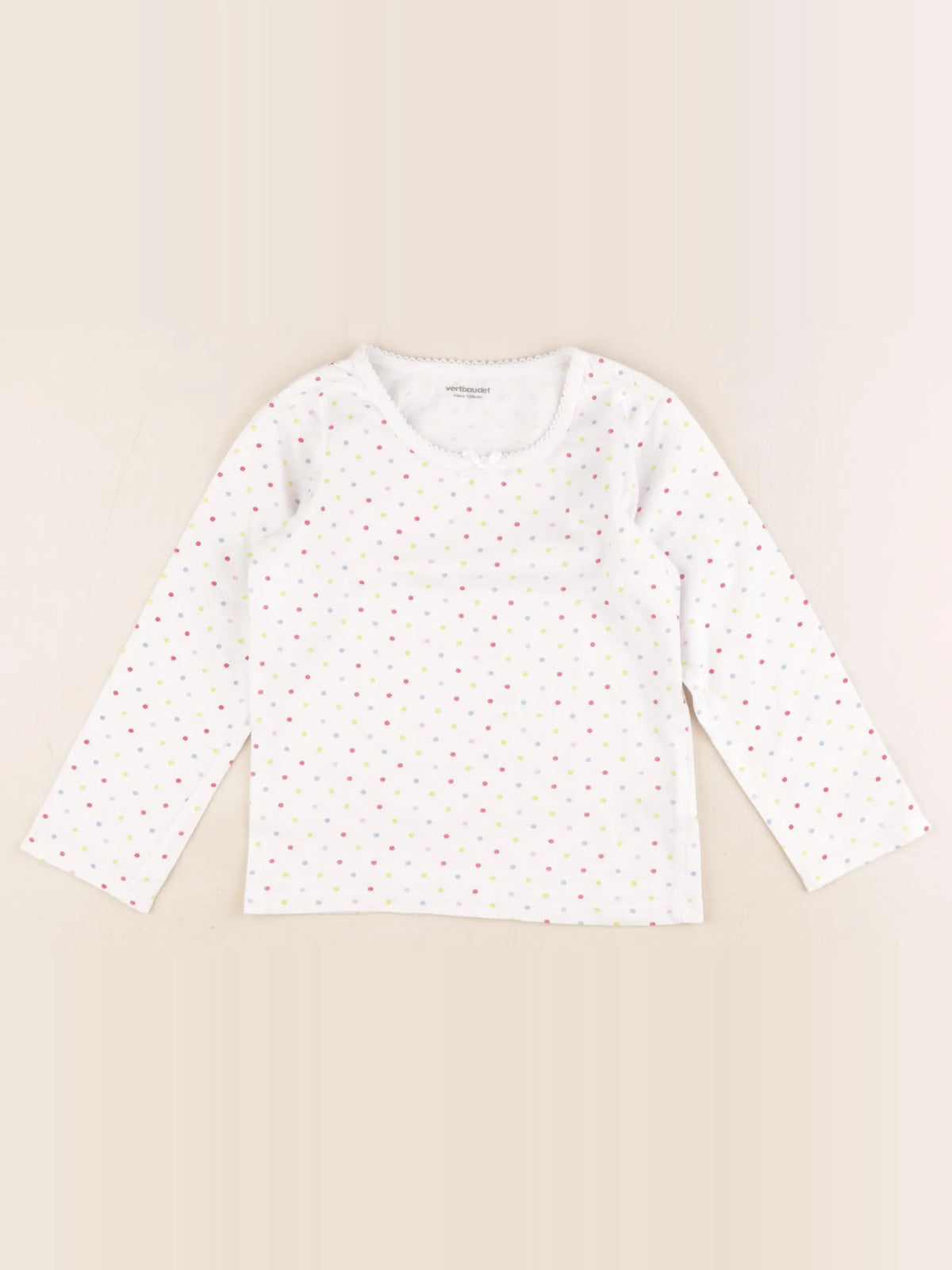 Vertbaudet - maillot de corps blanc - 5 ans