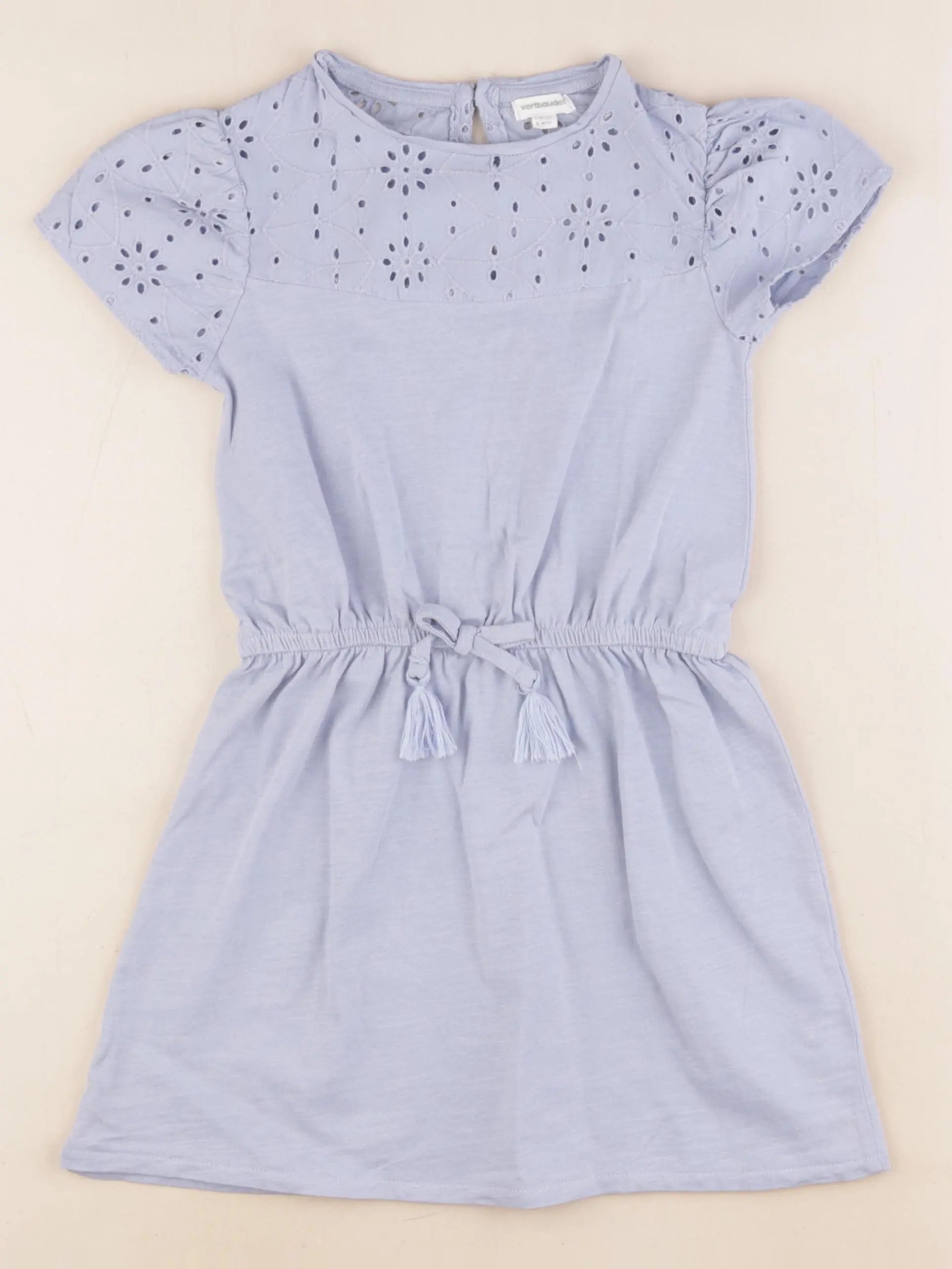 Vertbaudet - robe bleu - 6 ans