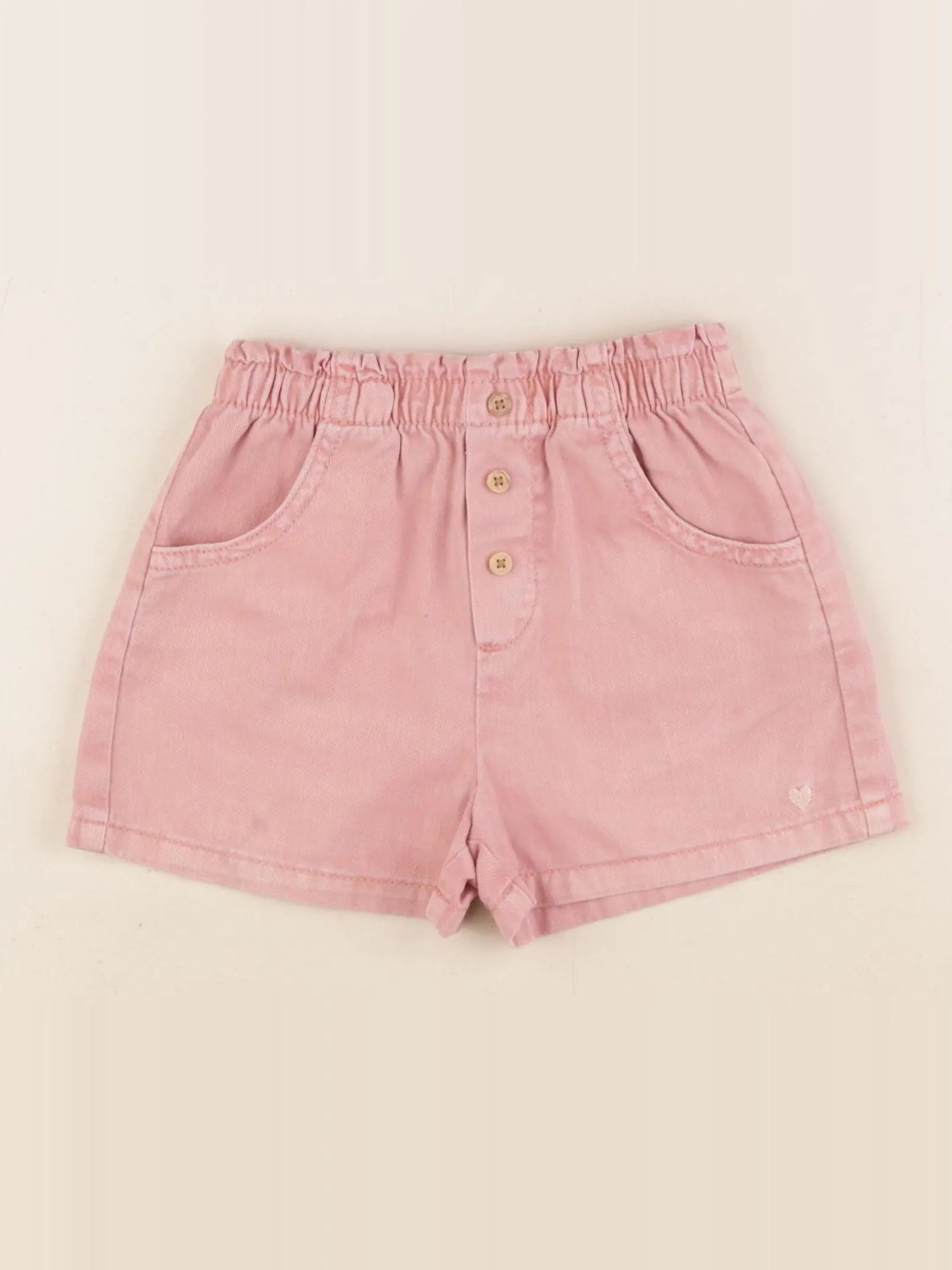 Vertbaudet - short rose - 4 ans