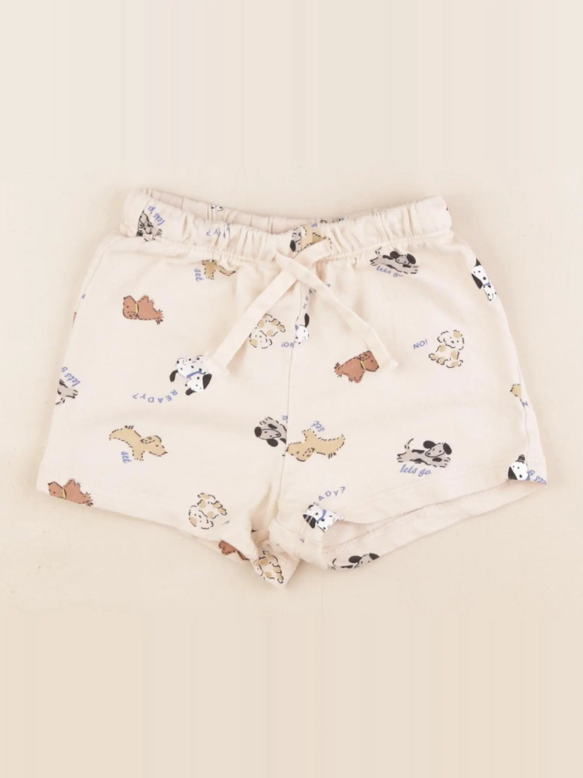 H&M - short beige - 18/24 mois