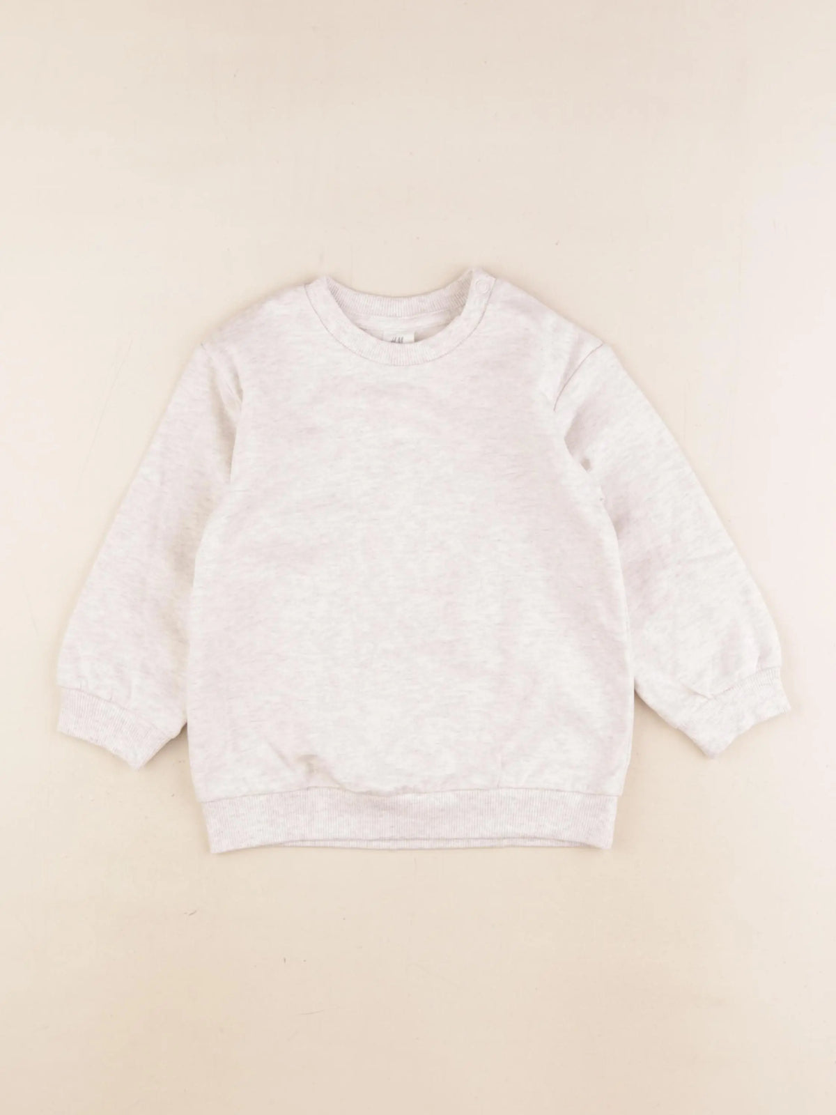 H&M - sweat gris - 12/18 mois