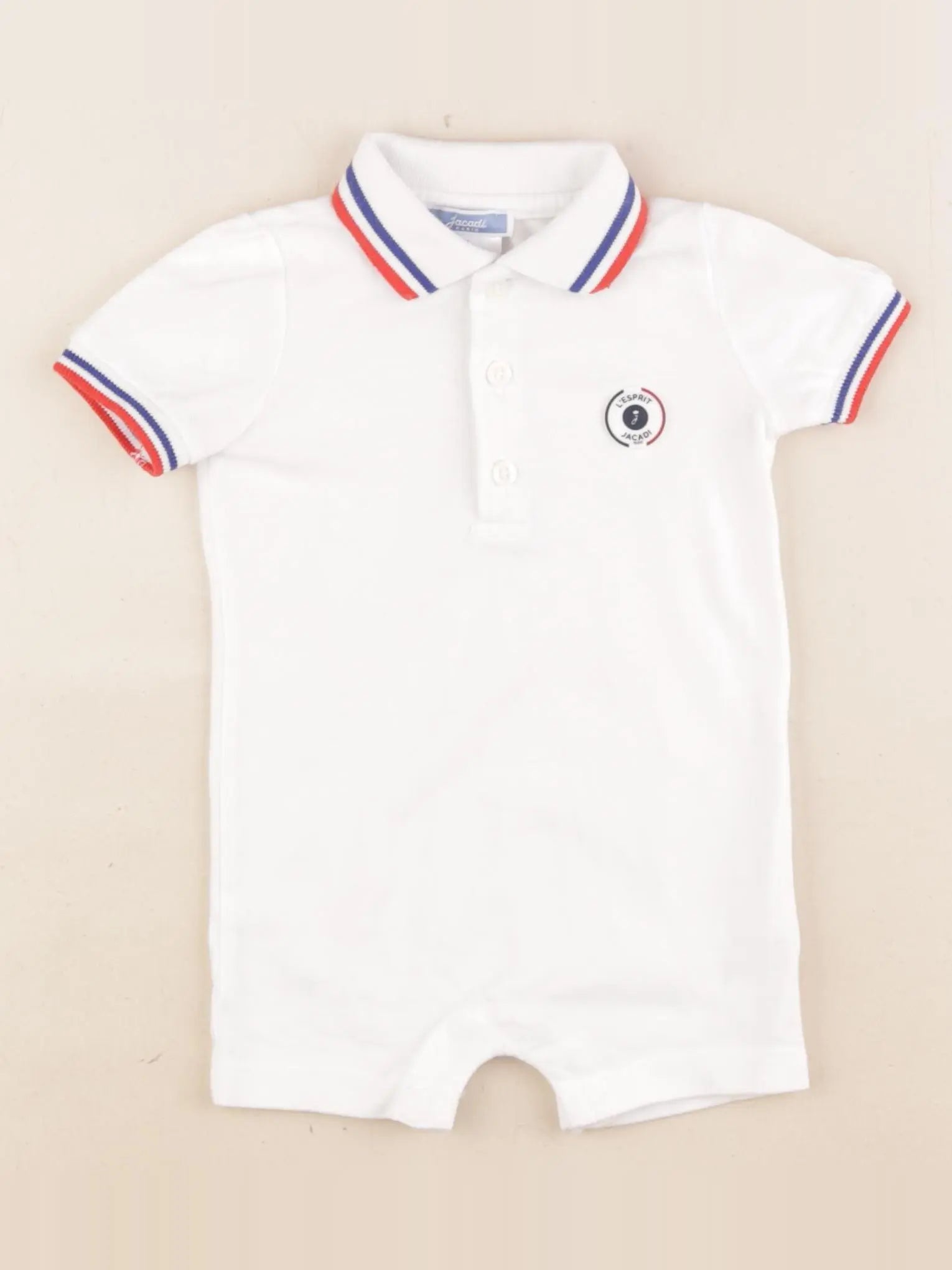 Jacadi - combinaison blanc - 6 mois
