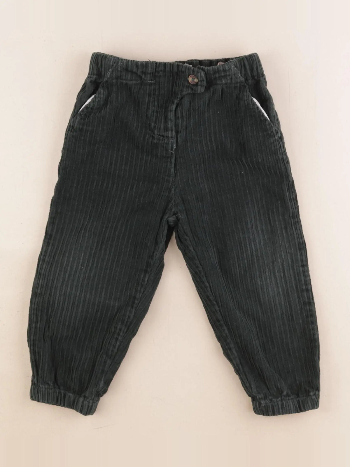 Boutchou - pantalon vert - 18 mois
