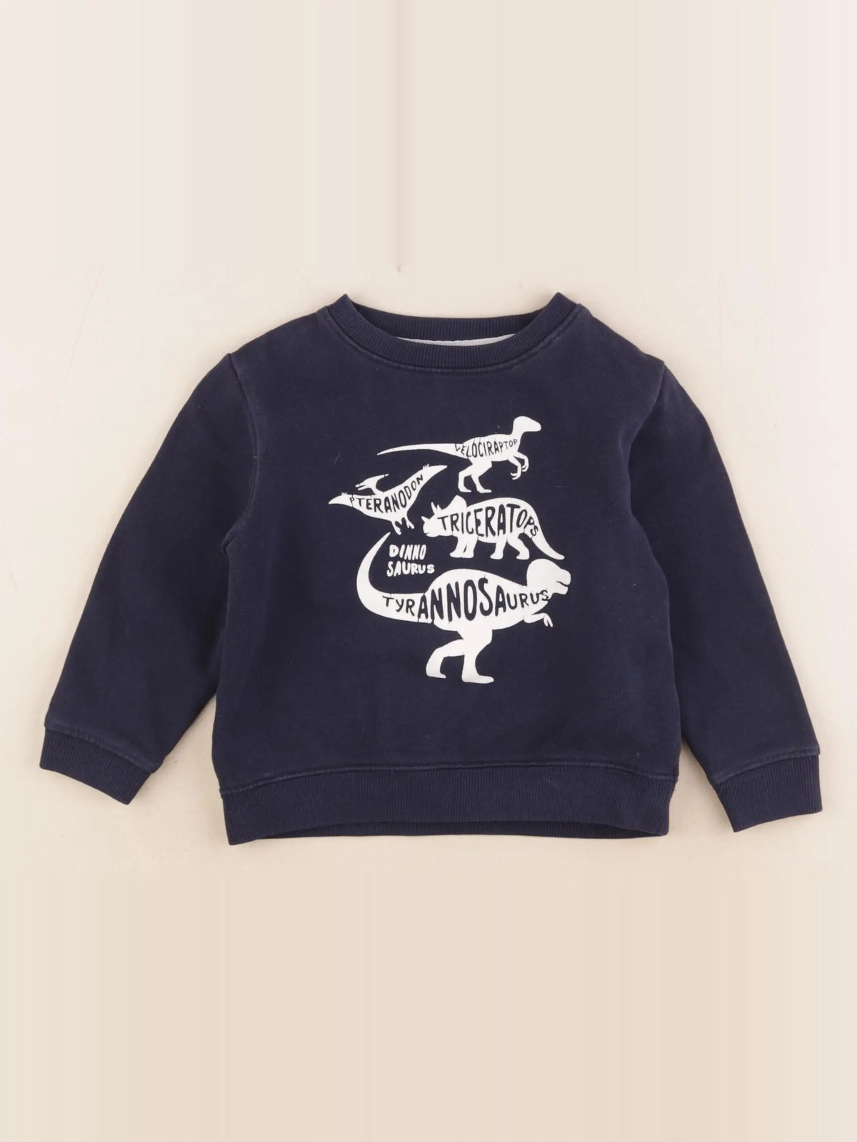 Vertbaudet - sweat bleu - 3 ans