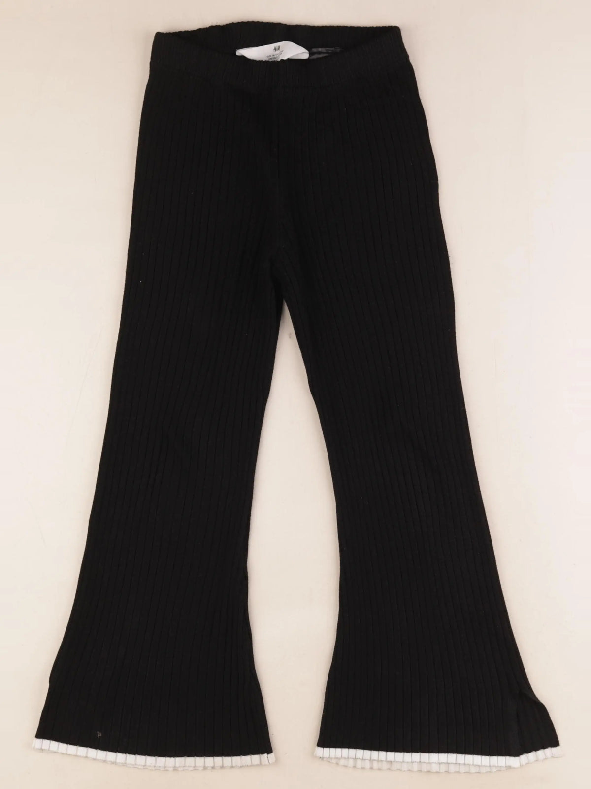 H&M - legging noir - 5/6 ans