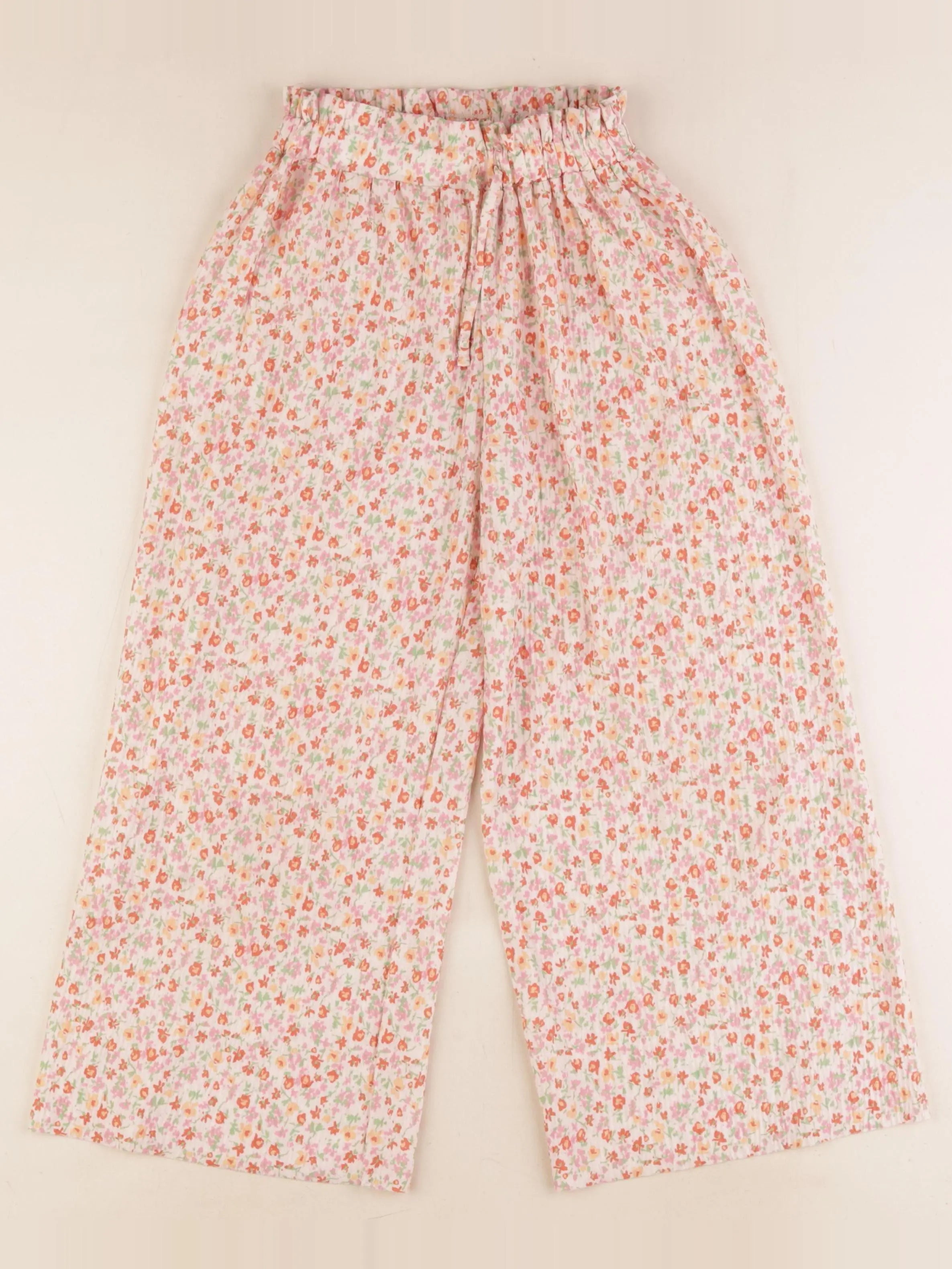 Zara - pantalon multicolore - 7 ans
