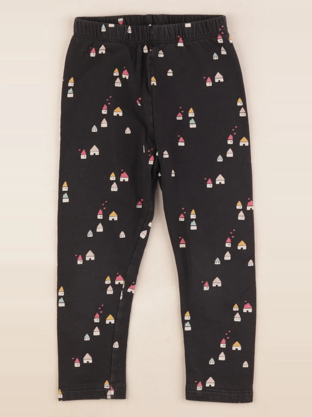 Zara - legging doublé noir - 3/4 ans