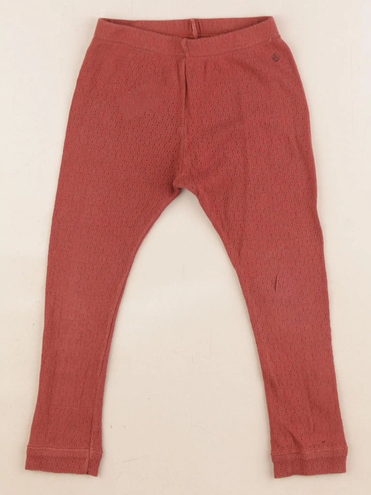 Petit Bateau - legging rouge - 36 mois