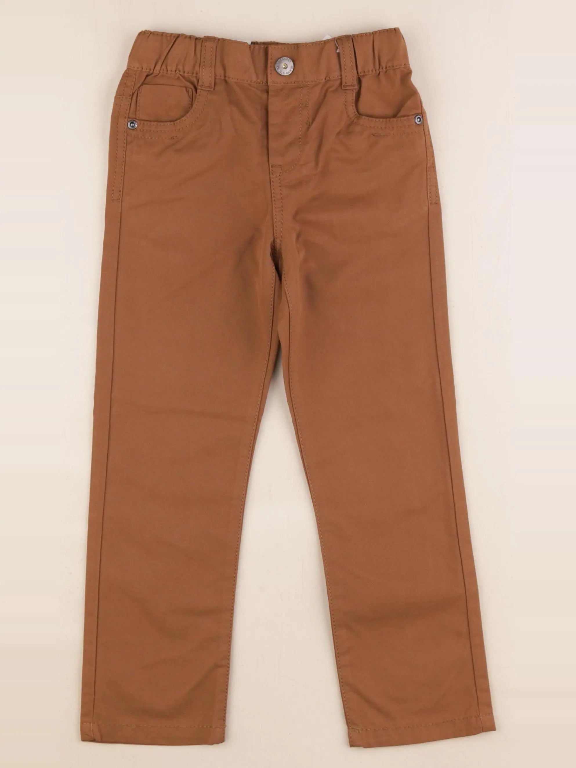Vertbaudet - pantalon marron - 5 ans