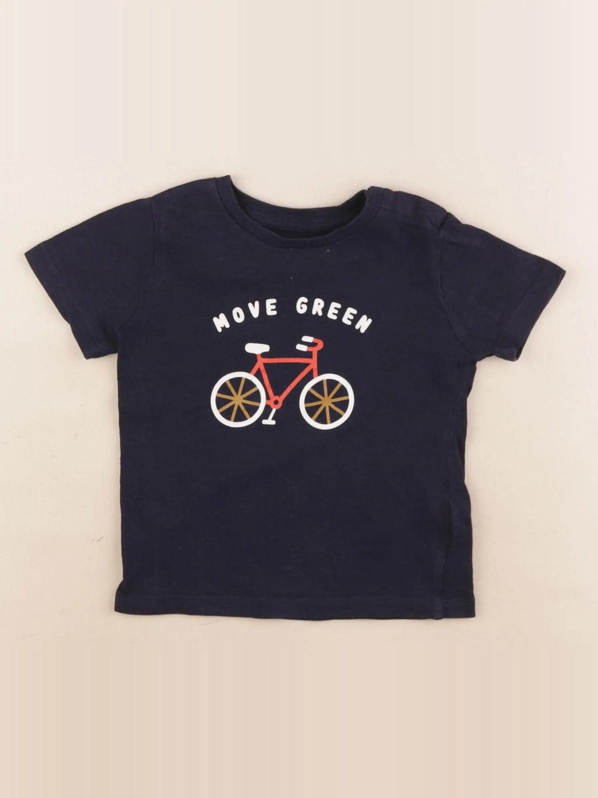 Boutchou - tee-shirt bleu - 18 mois