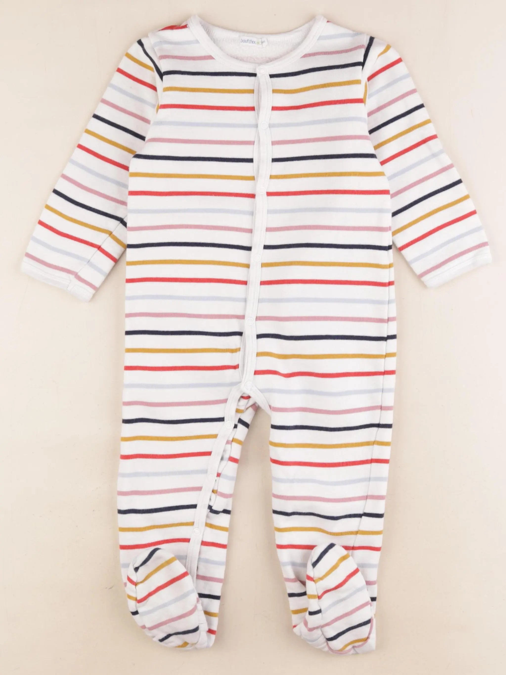 Boutchou - pyjama coton multicolore - 24 mois