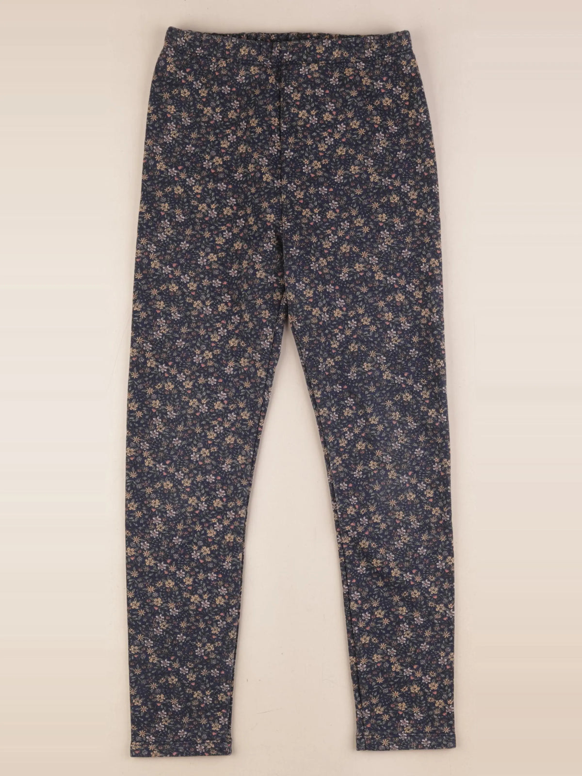 Vertbaudet - legging doublé bleu - 10 ans