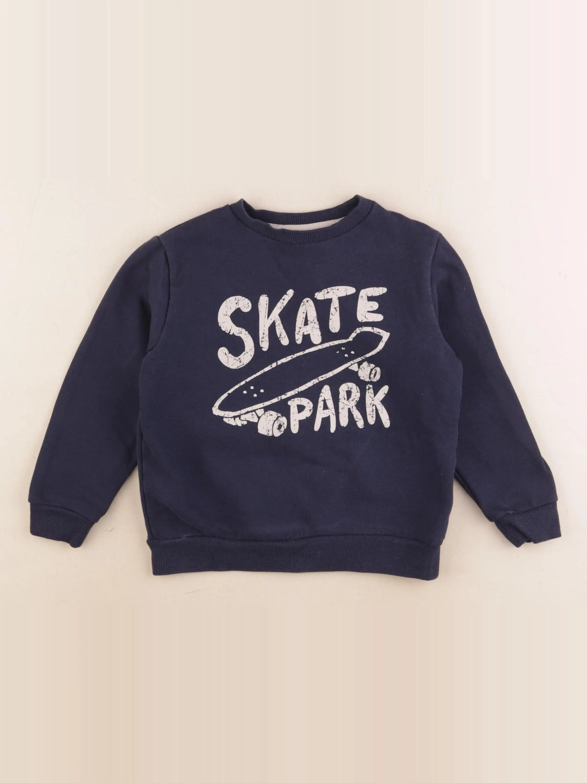 Vertbaudet - sweat bleu - 5 ans