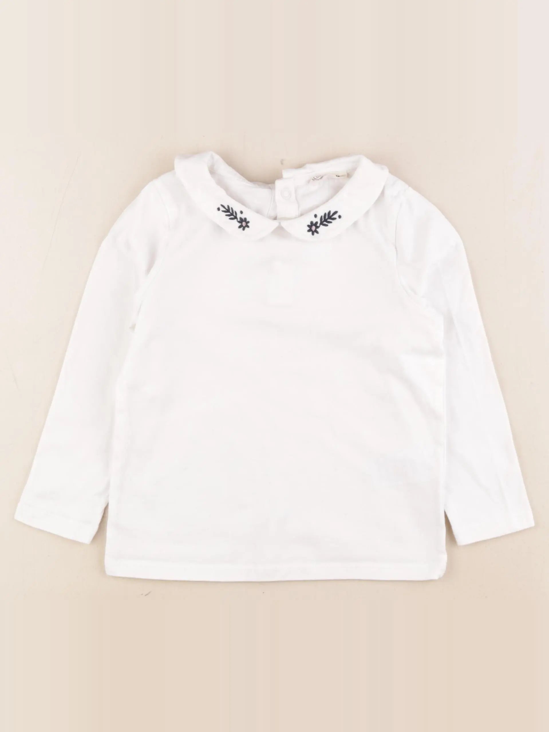 Little Cigogne - tee-shirt blanc - 4 ans
