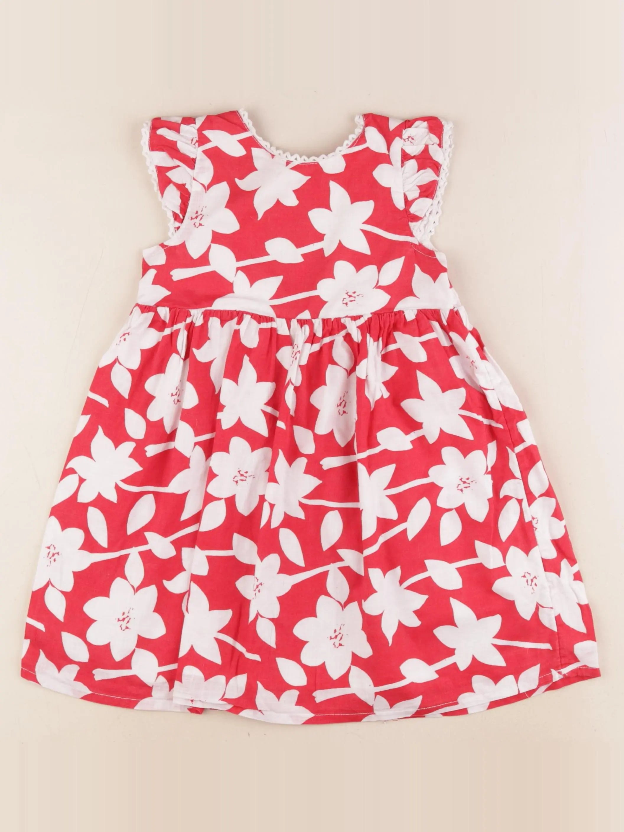 Boutchou - robe rouge - 36 mois