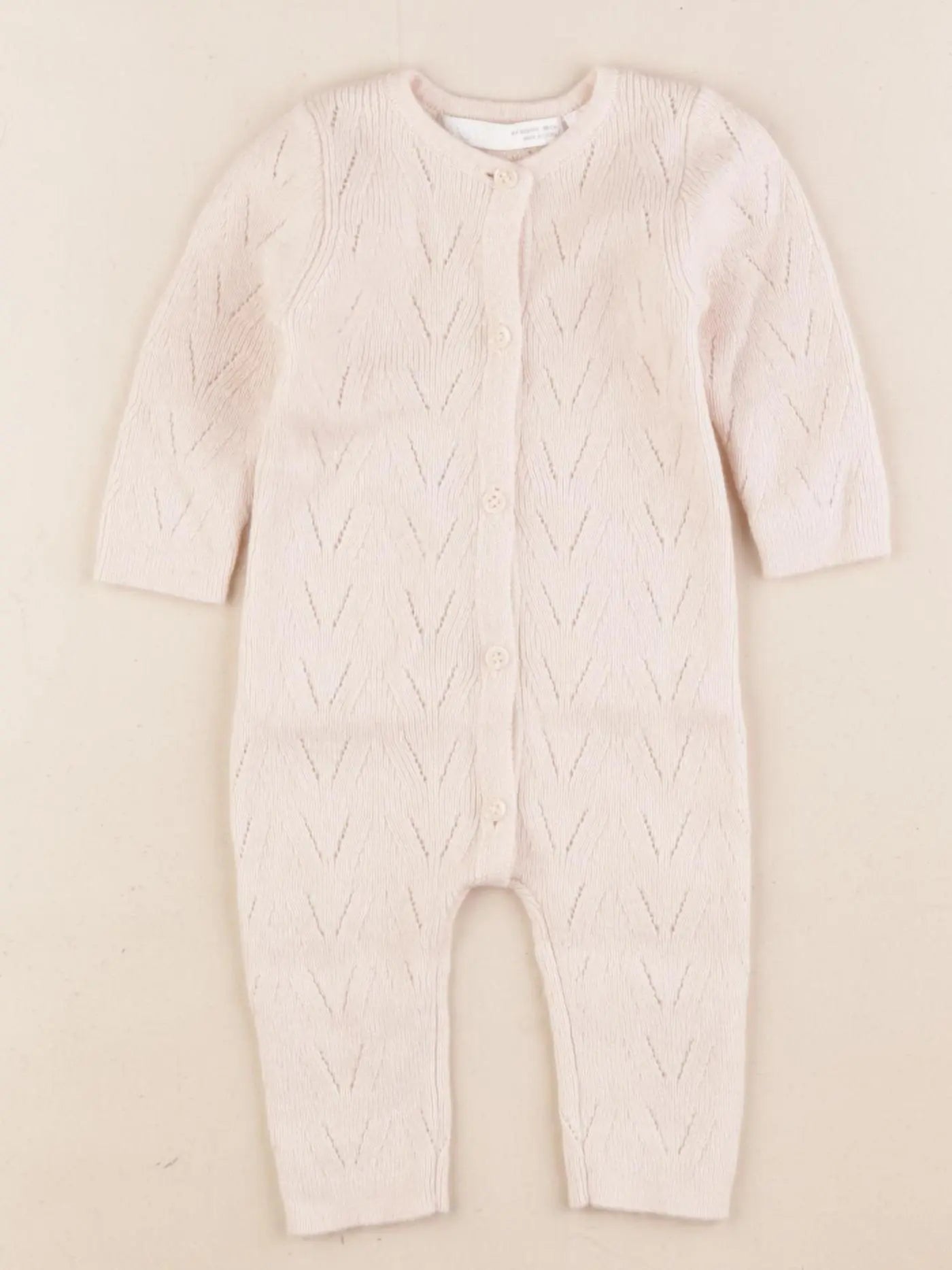 Zara - combinaison beige - 0/1 mois