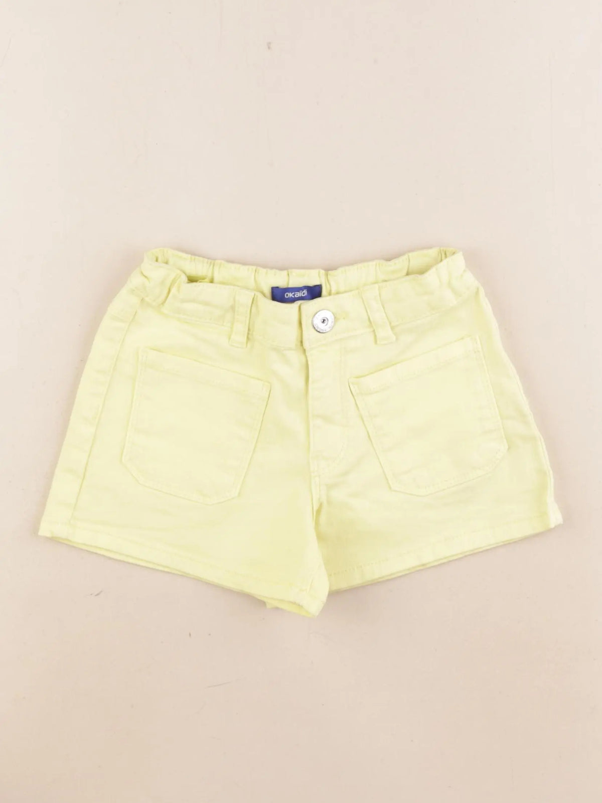 Okaidi - short jaune - 4 ans