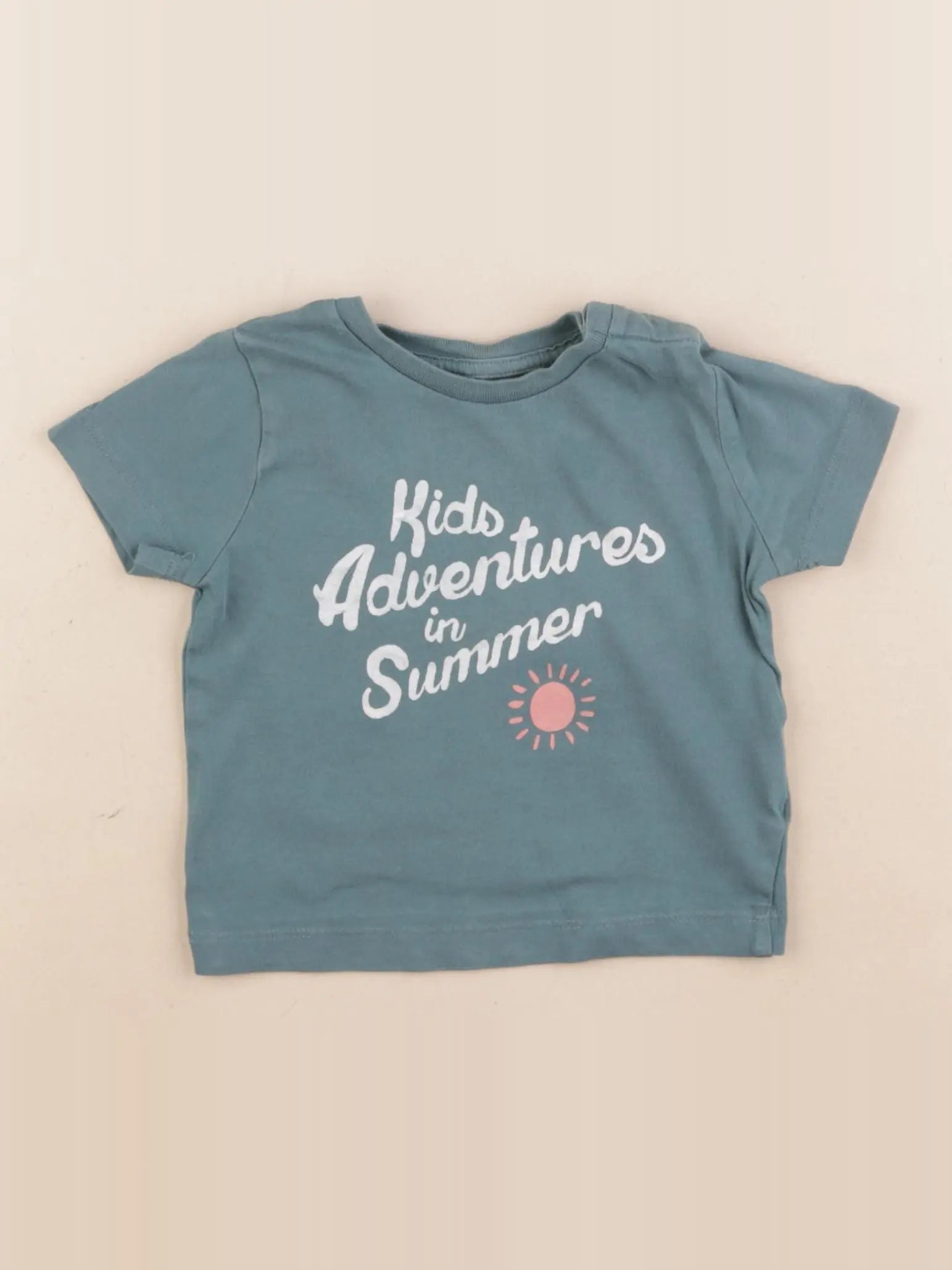 Boutchou - tee-shirt vert - 9 mois