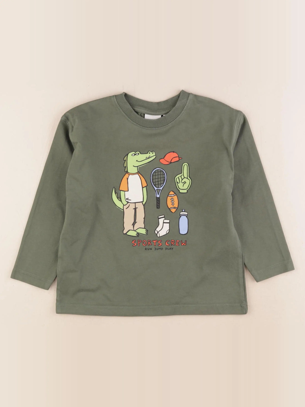 Zara - tee-shirt vert - 4 ans