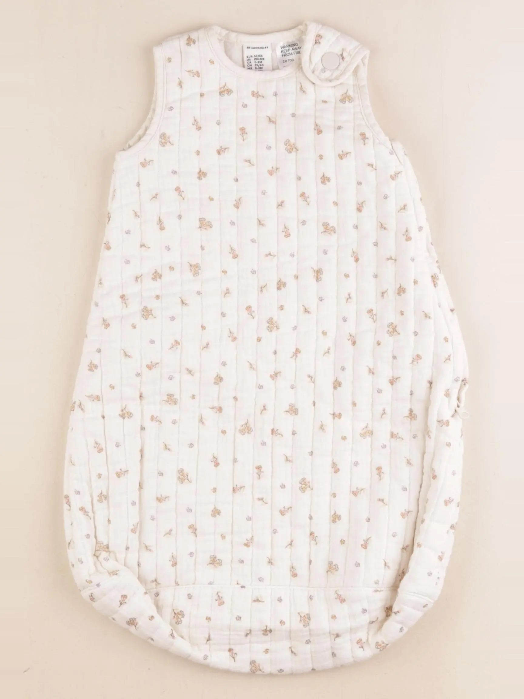 H&M - gigoteuse TOG 1 beige - 0/2 mois