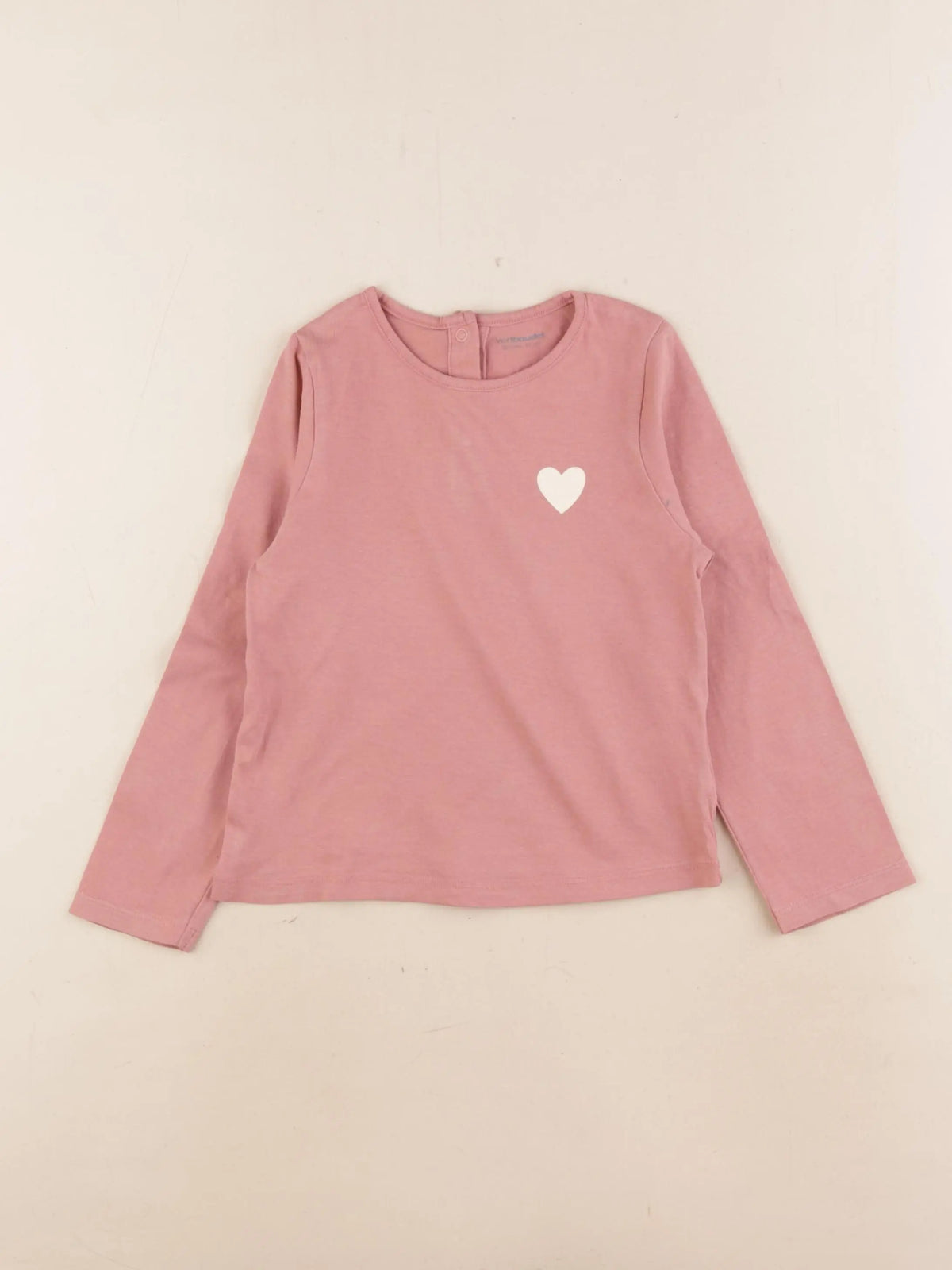 Vertbaudet - tee-shirt rose - 36 mois