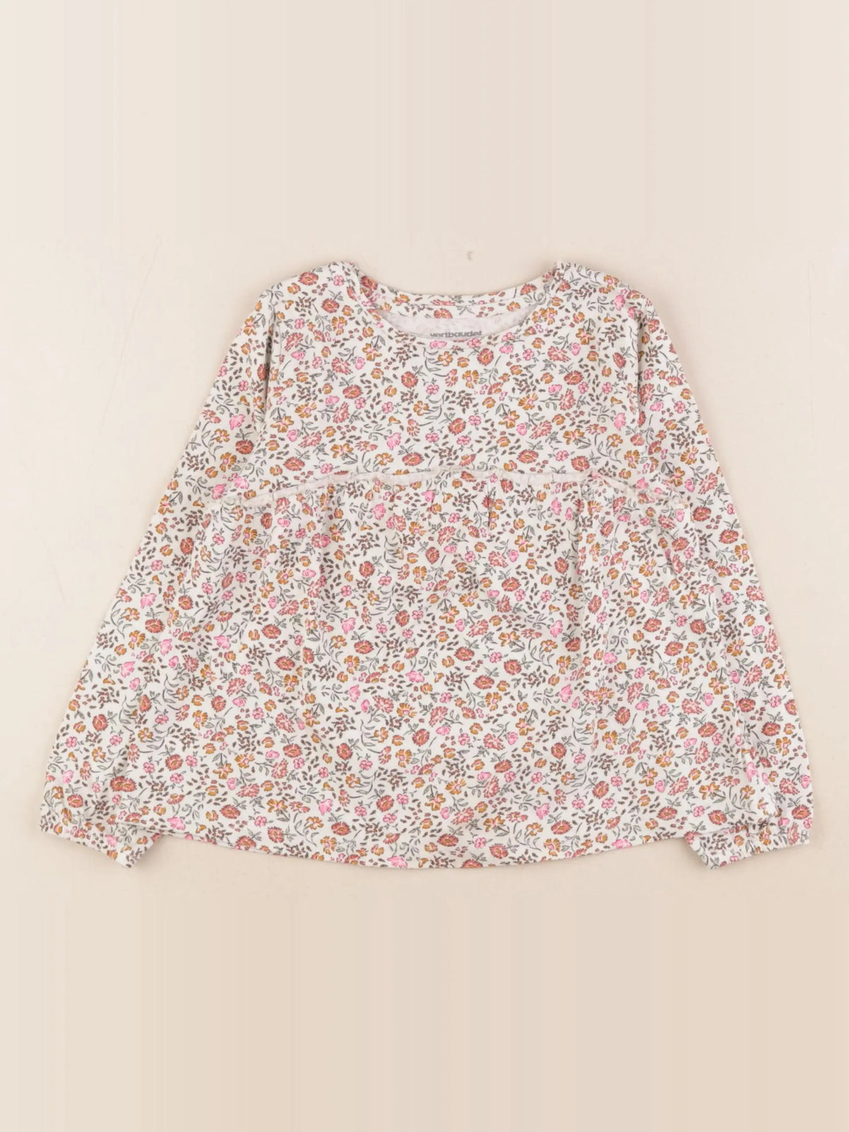 Vertbaudet - tee-shirt multicolore - 3 ans