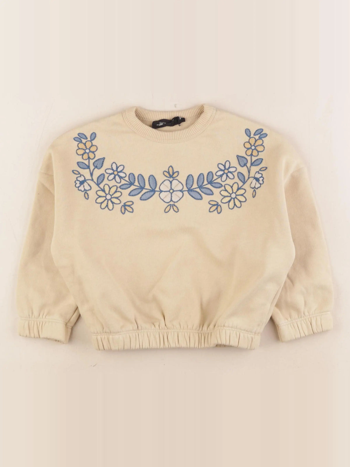 Monoprix - sweat jaune - 3 ans