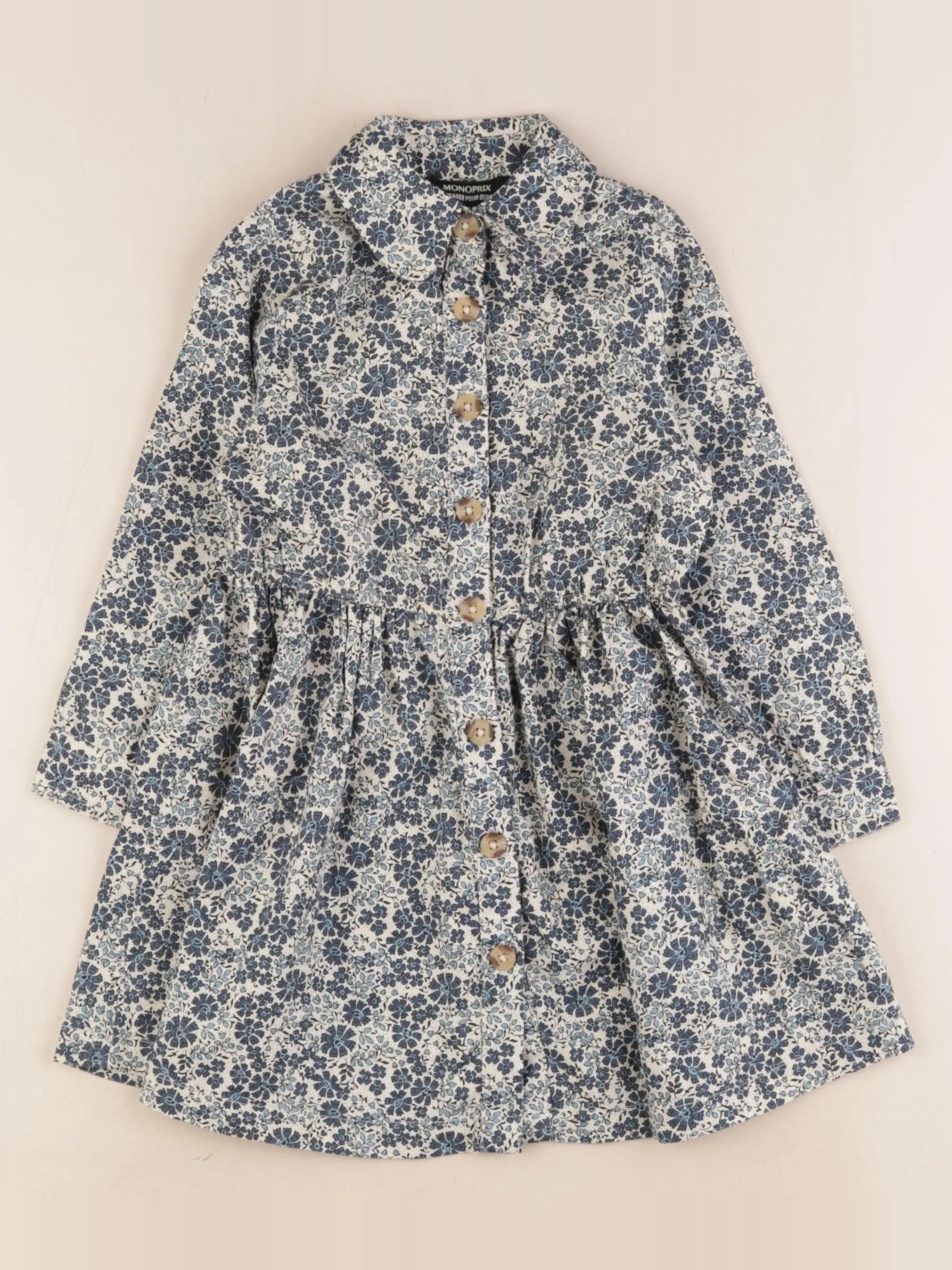 Monoprix - robe multicolore - 3 ans