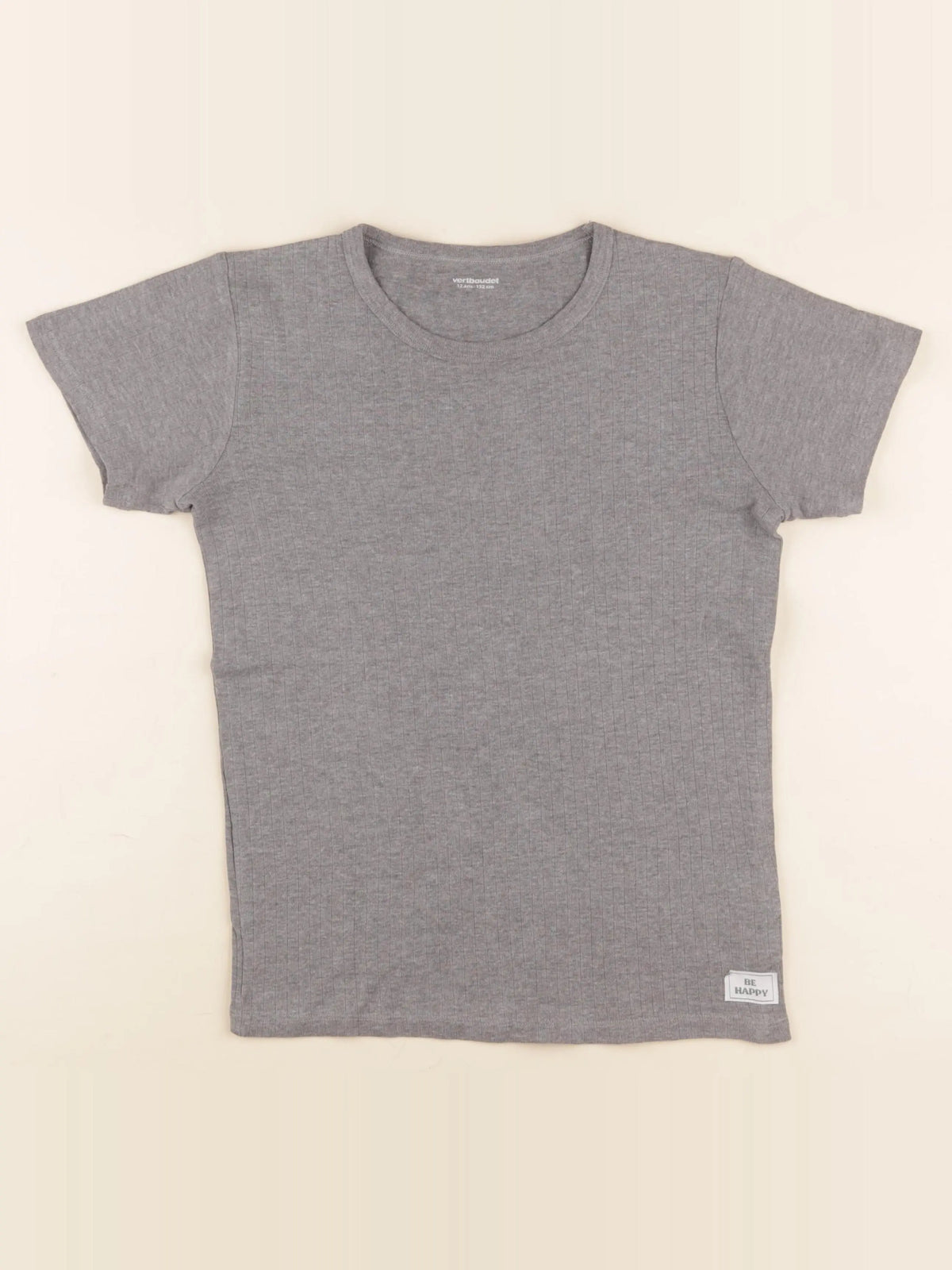 Vertbaudet - maillot de corps gris - 12 ans