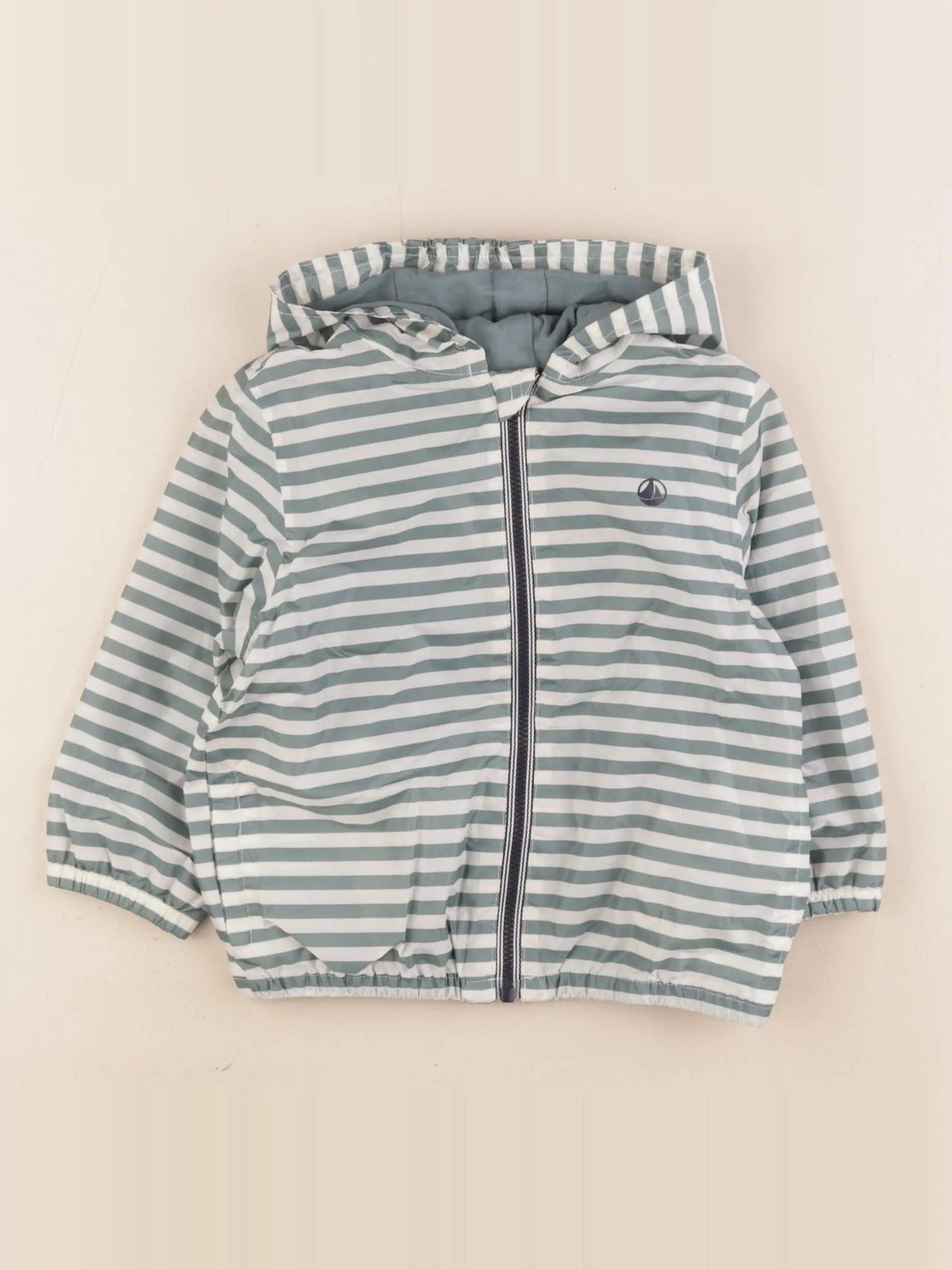Petit Bateau - coupe-vent vert - 18 mois