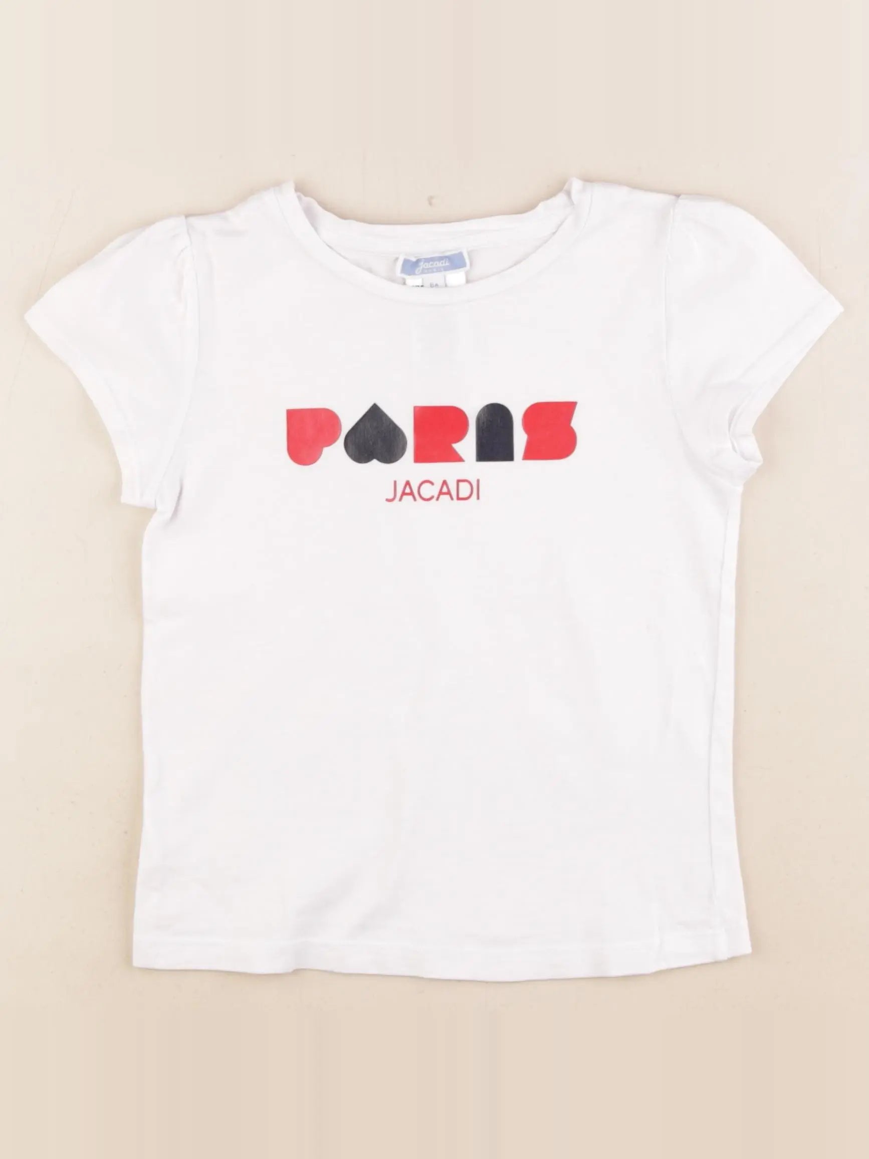 Jacadi - tee-shirt blanc - 6 ans