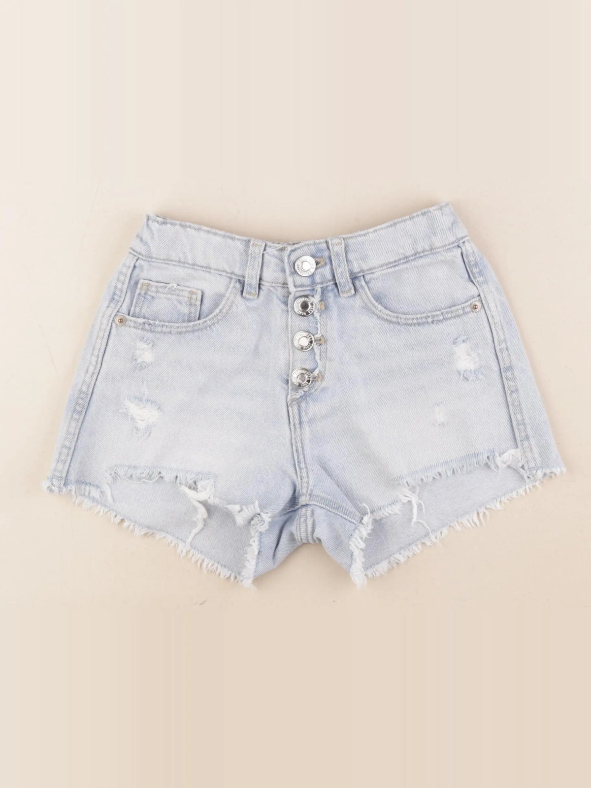 Zara - short bleu - 7 ans