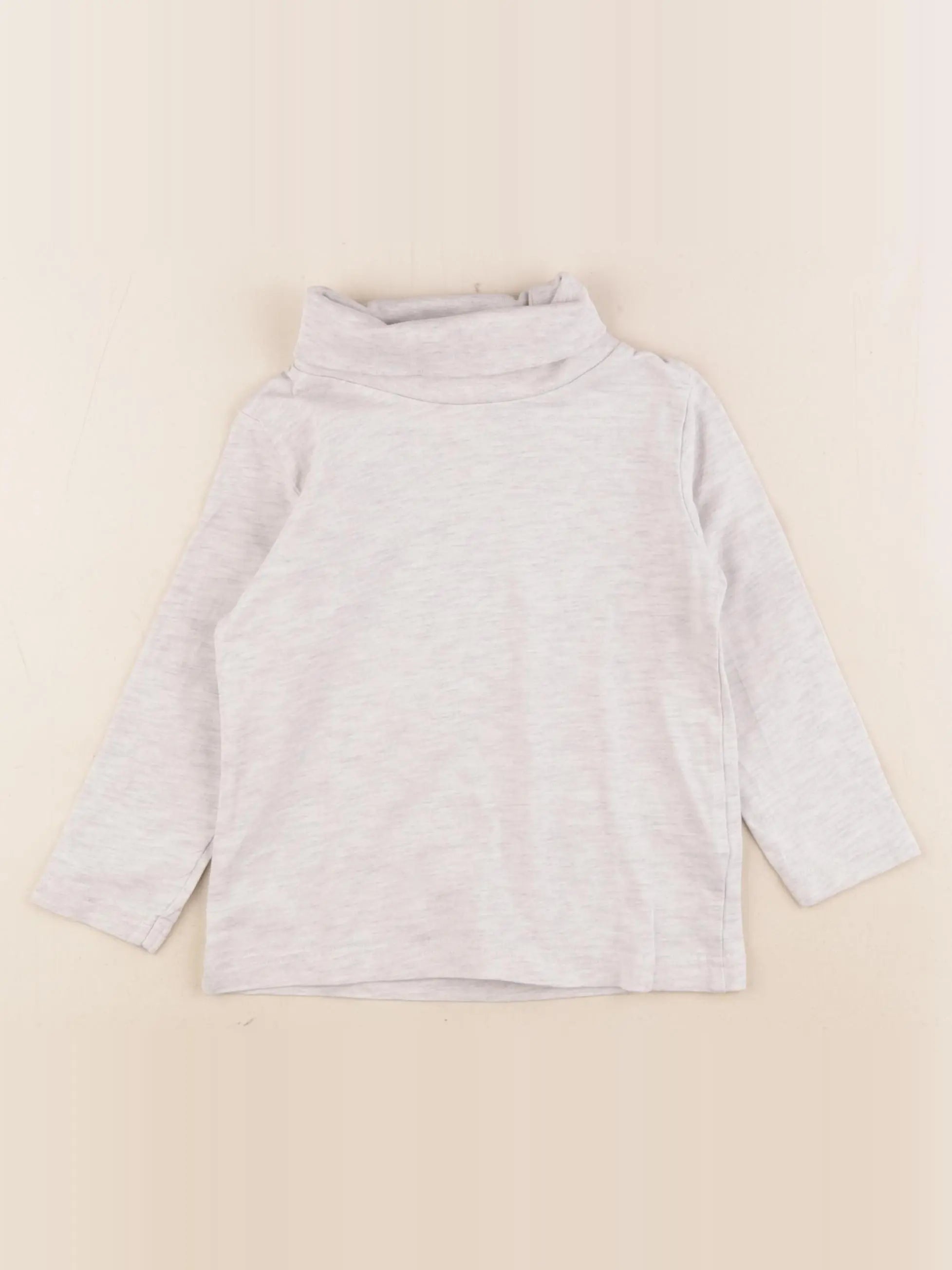 Tape à l'oeil - sous-pull beige - 2 ans