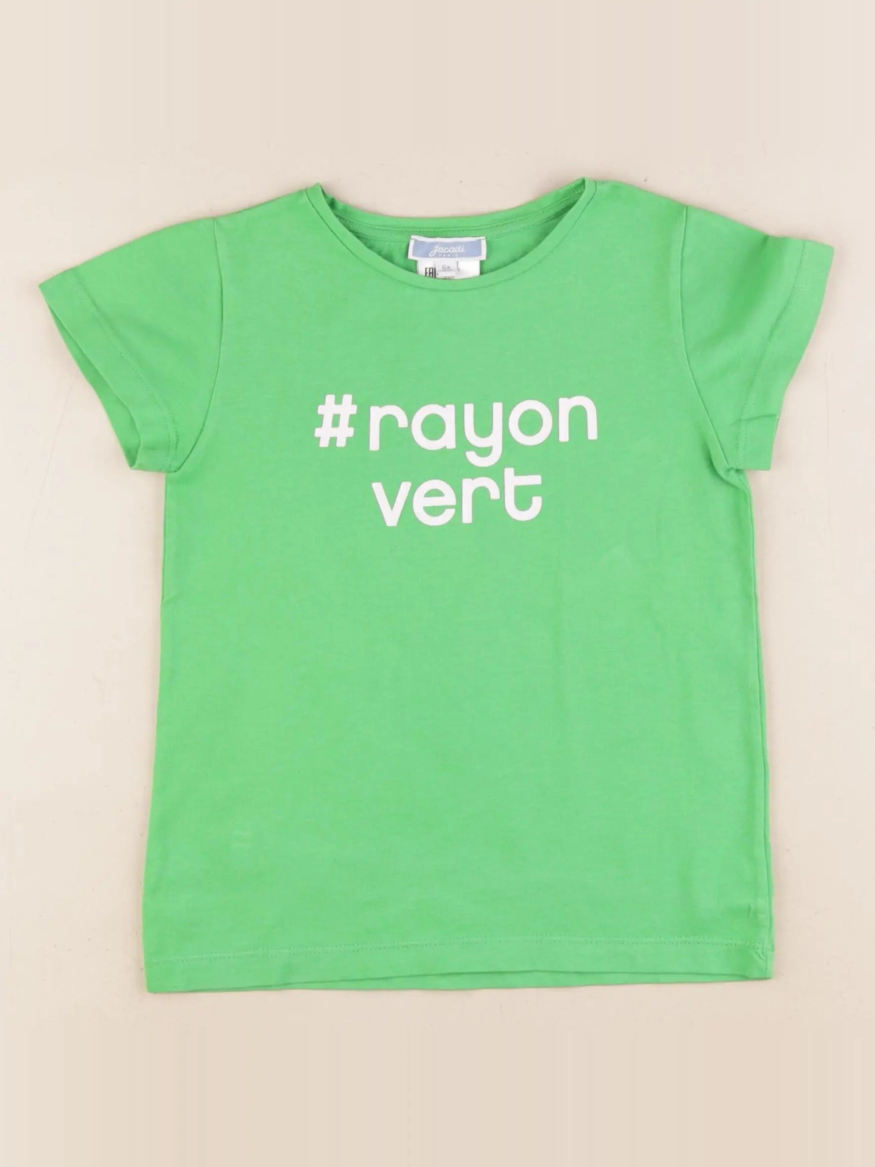 Jacadi - tee-shirt vert - 6 ans