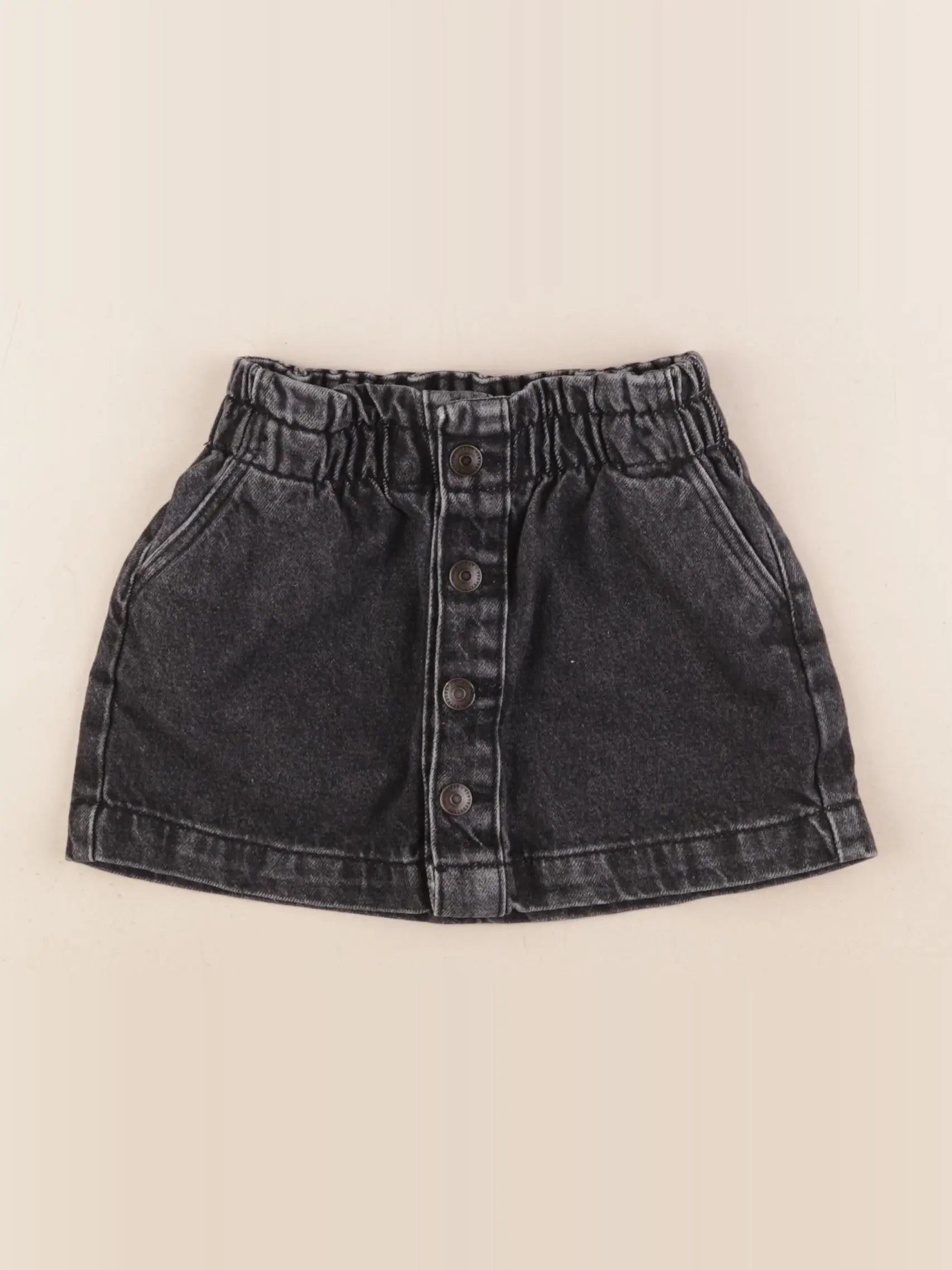 Vertbaudet - jupe gris - 3 ans
