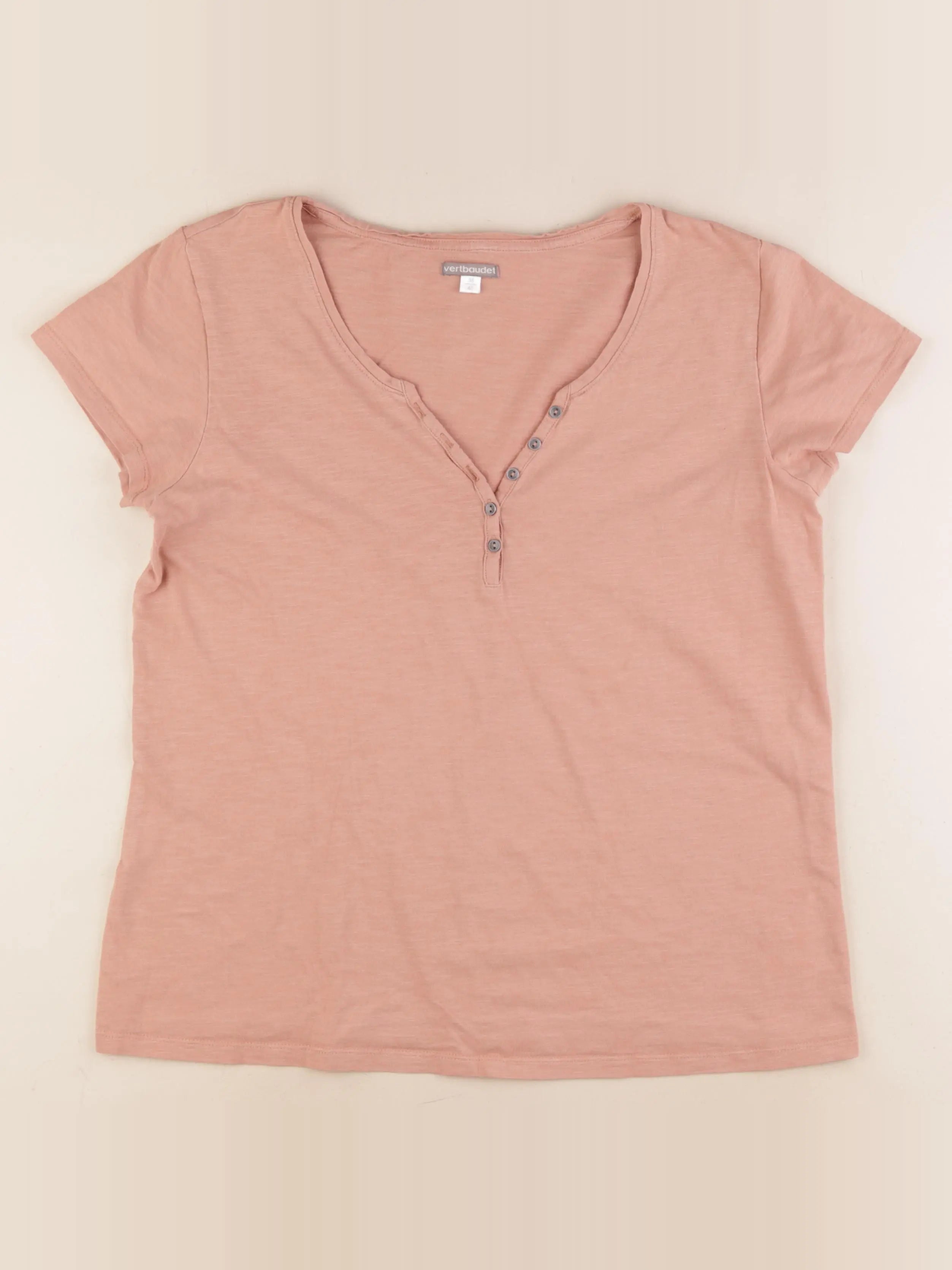 Vertbaudet - tee-shirt grossesse rose - 38 à 40