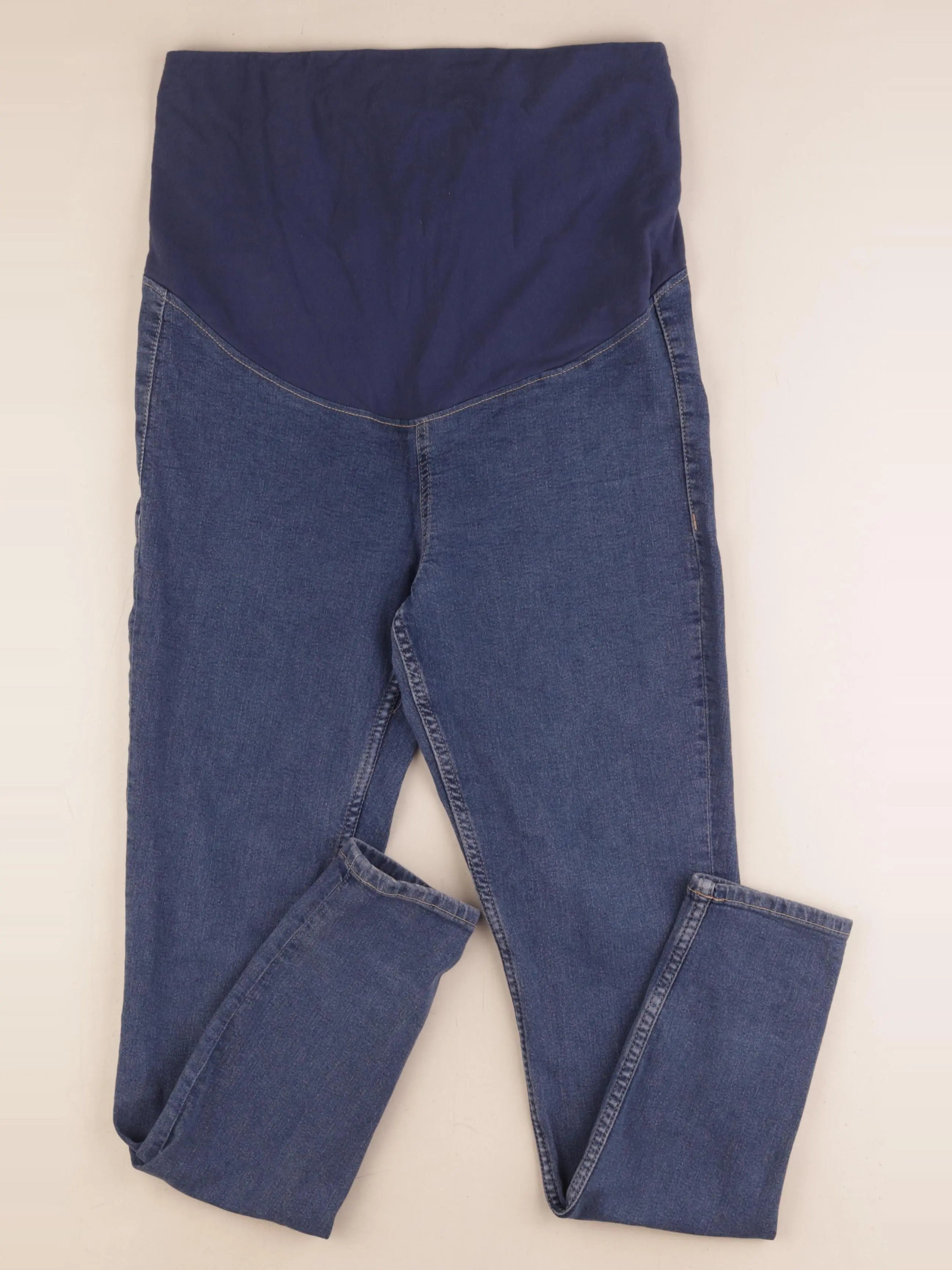 H&M - jean grossesse bleu - m