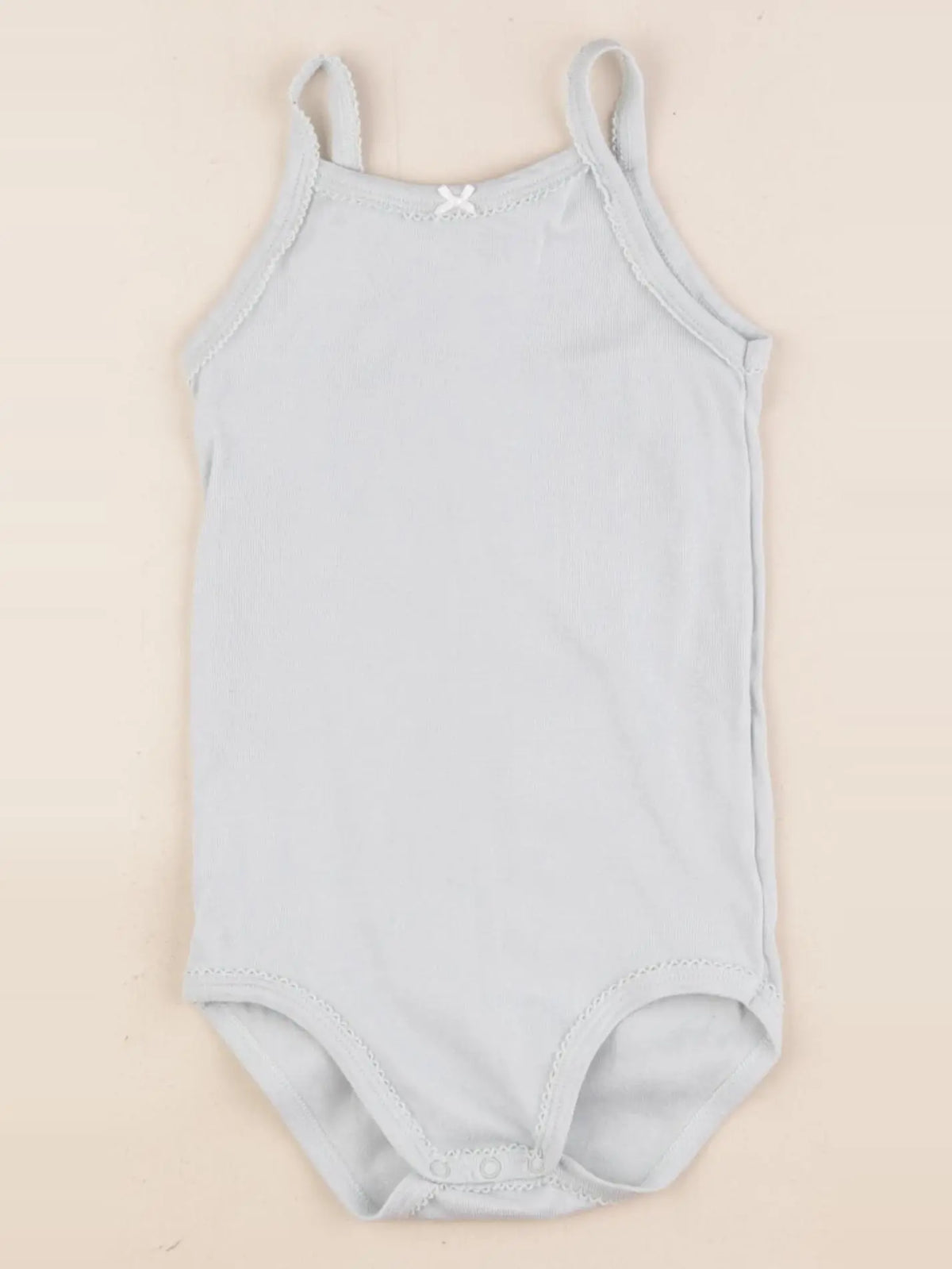 Petit Bateau - body bleu - 36 mois