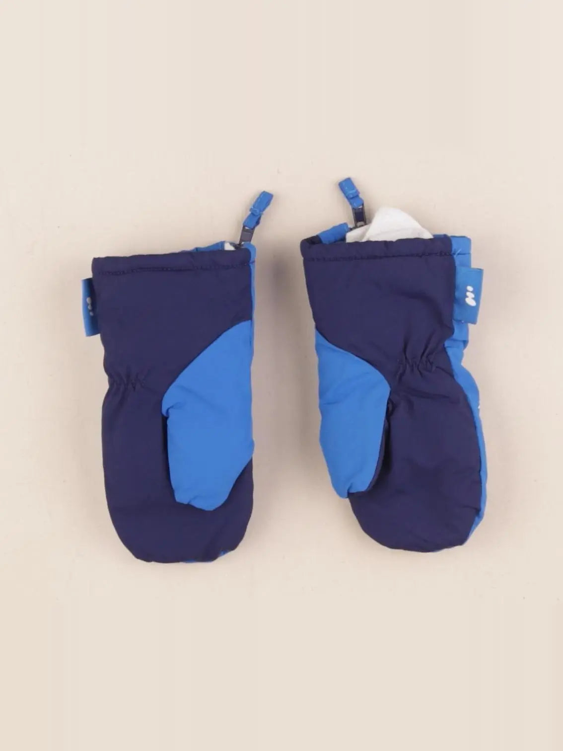 Decathlon ski - moufles de ski bleu - 18/24 mois