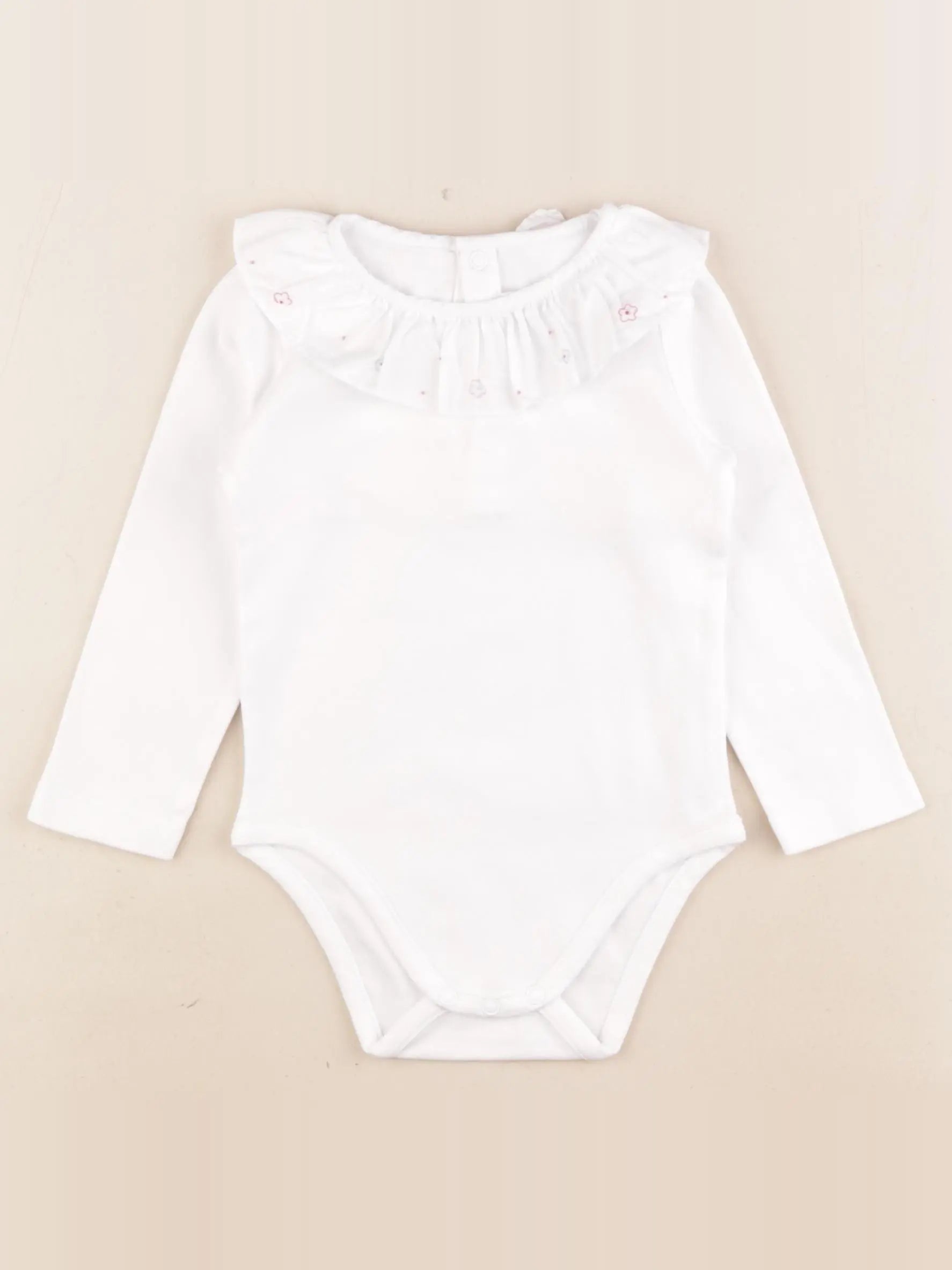 Jacadi - body à col blanc - 2 ans