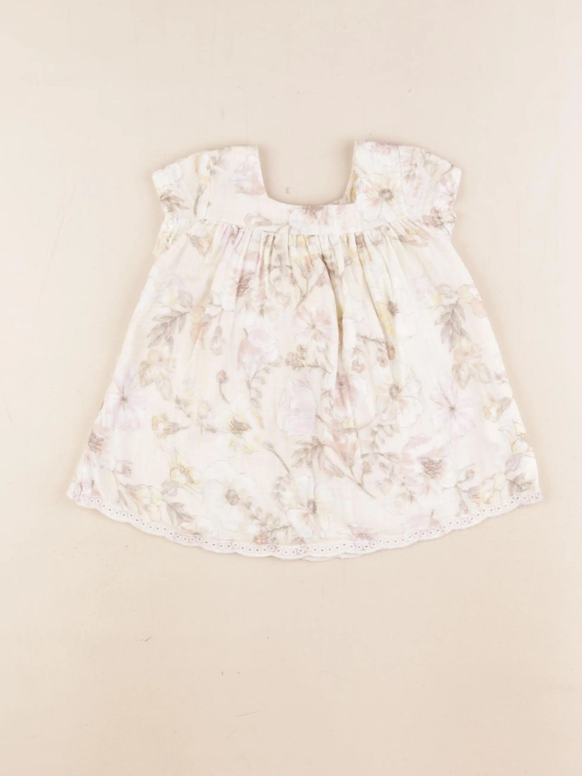 Vertbaudet - robe multicolore - 3 mois